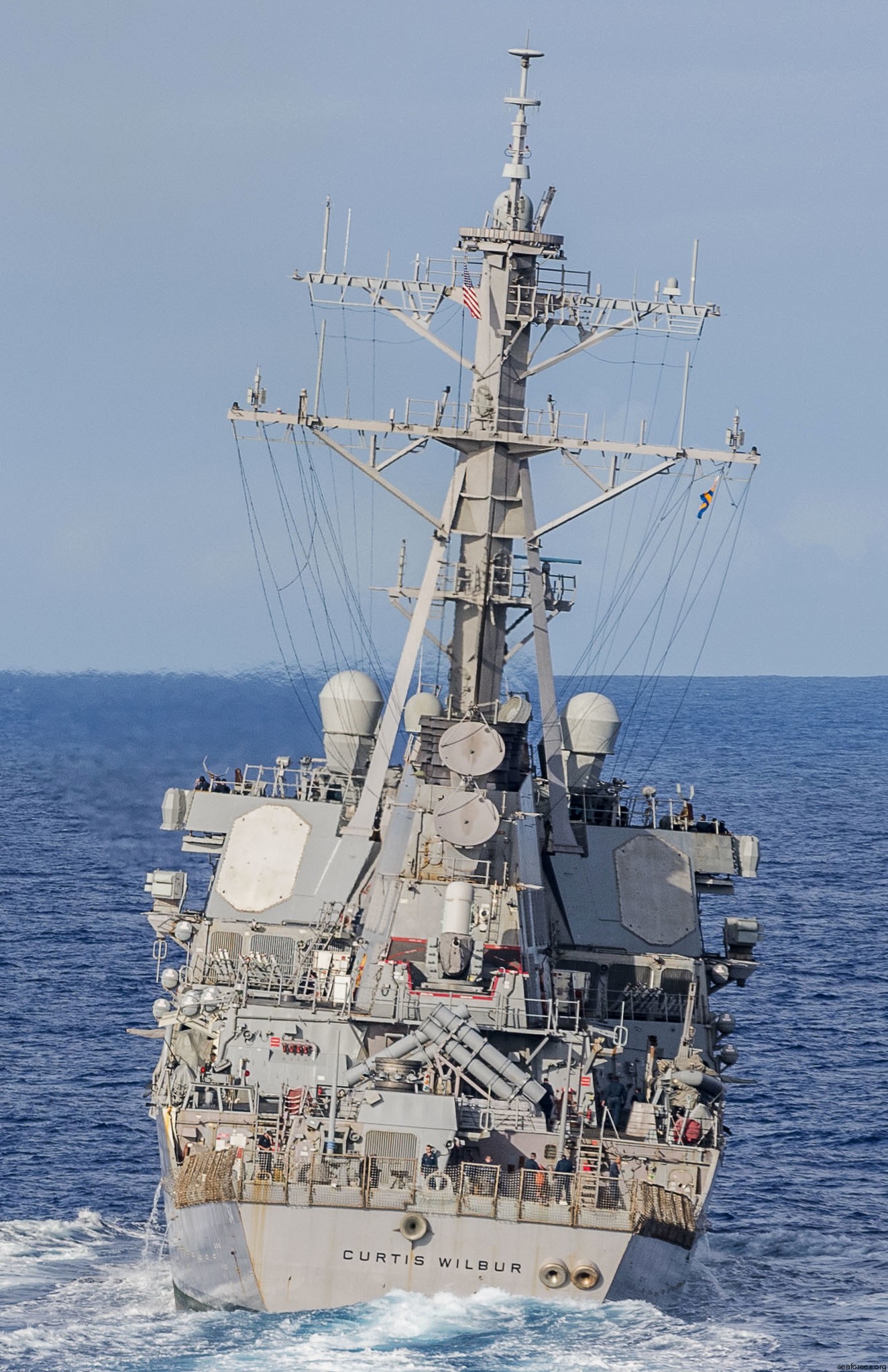 ddg-54 uss curtis wilbur arleigh burke class guided missile destroyer us navy 112