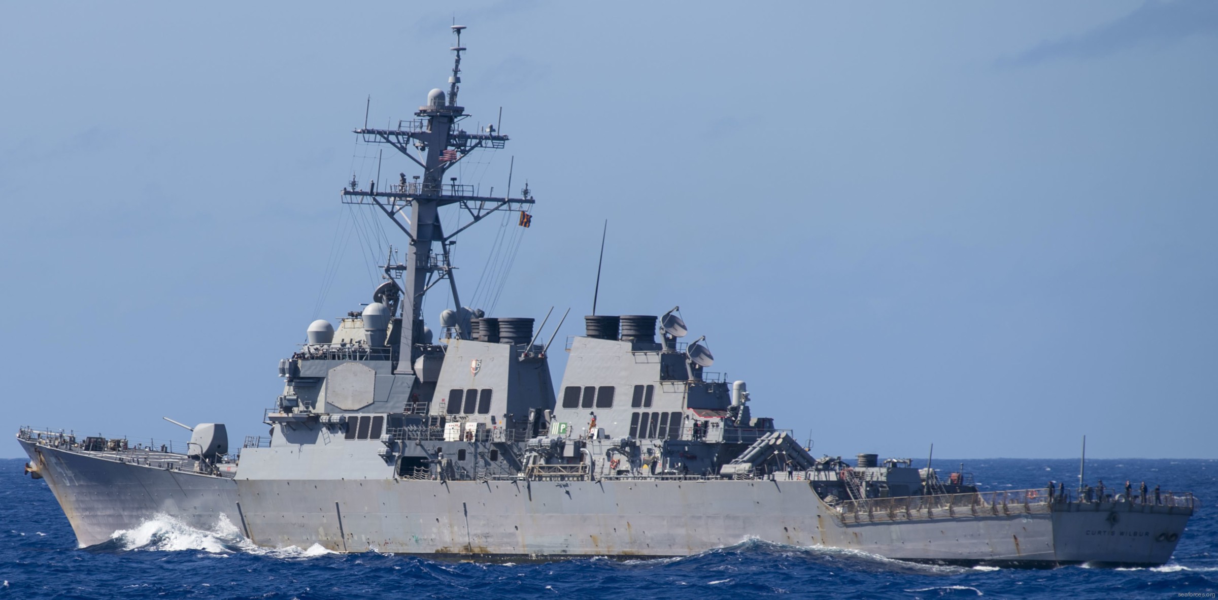 ddg-54 uss curtis wilbur arleigh burke class guided missile destroyer us navy 114