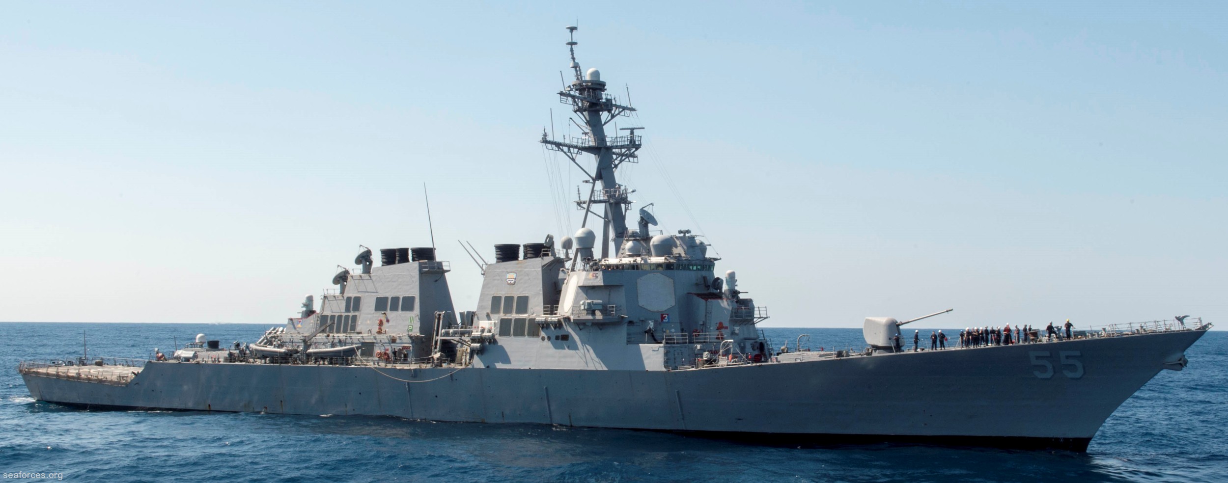 ddg-55 uss stout guided missile destroyer us navy 16 arleigh burke class