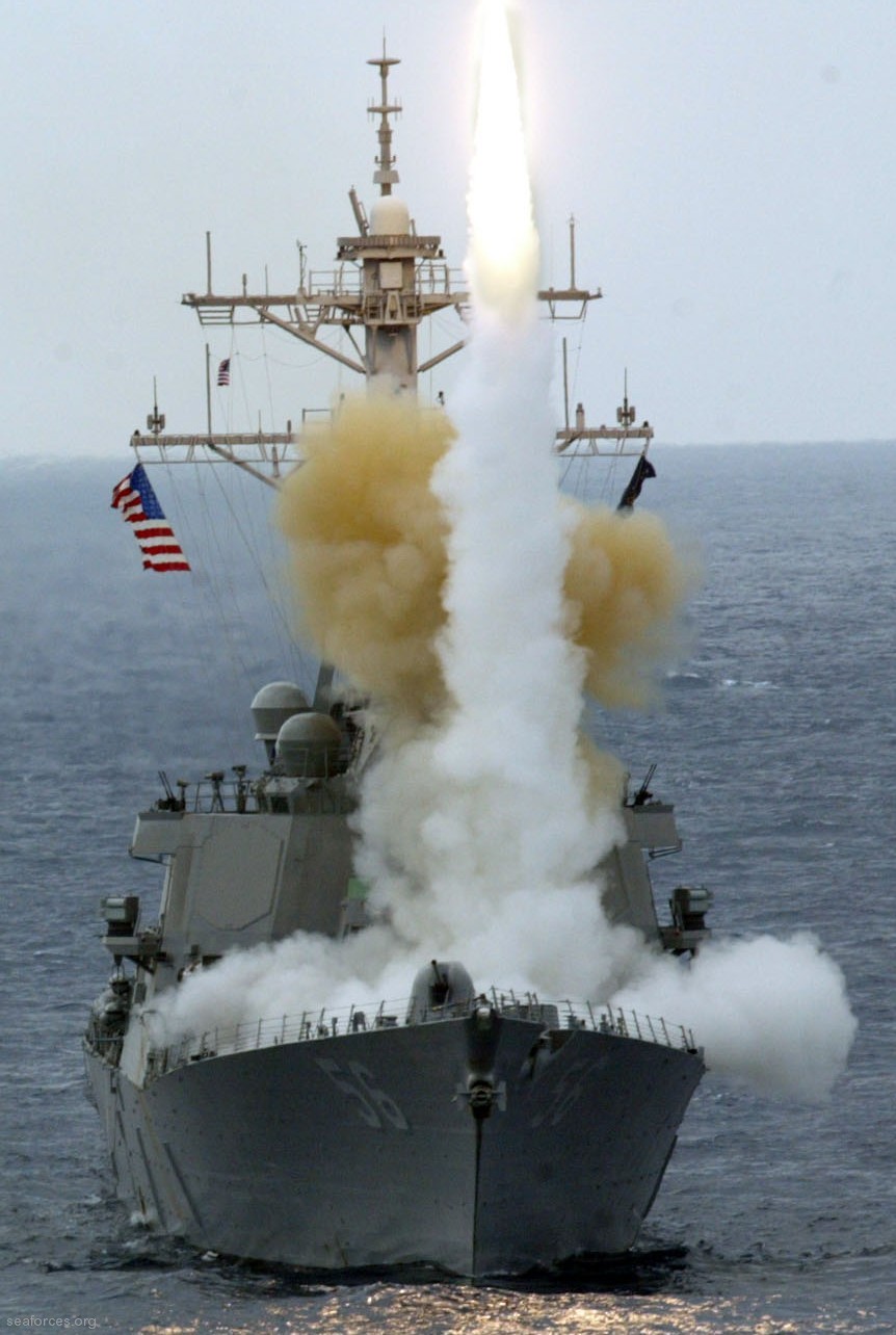 uss john s. mccain ddg-56 arleigh burke class destroyer us navy 75 rim-66 standard missile sm-2mr launch