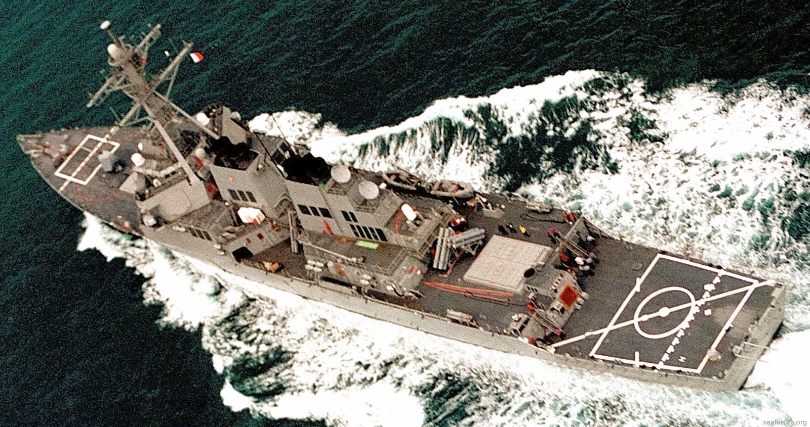 uss john s. mccain ddg-56 arleigh burke class destroyer us navy 82 persian gulf 1998