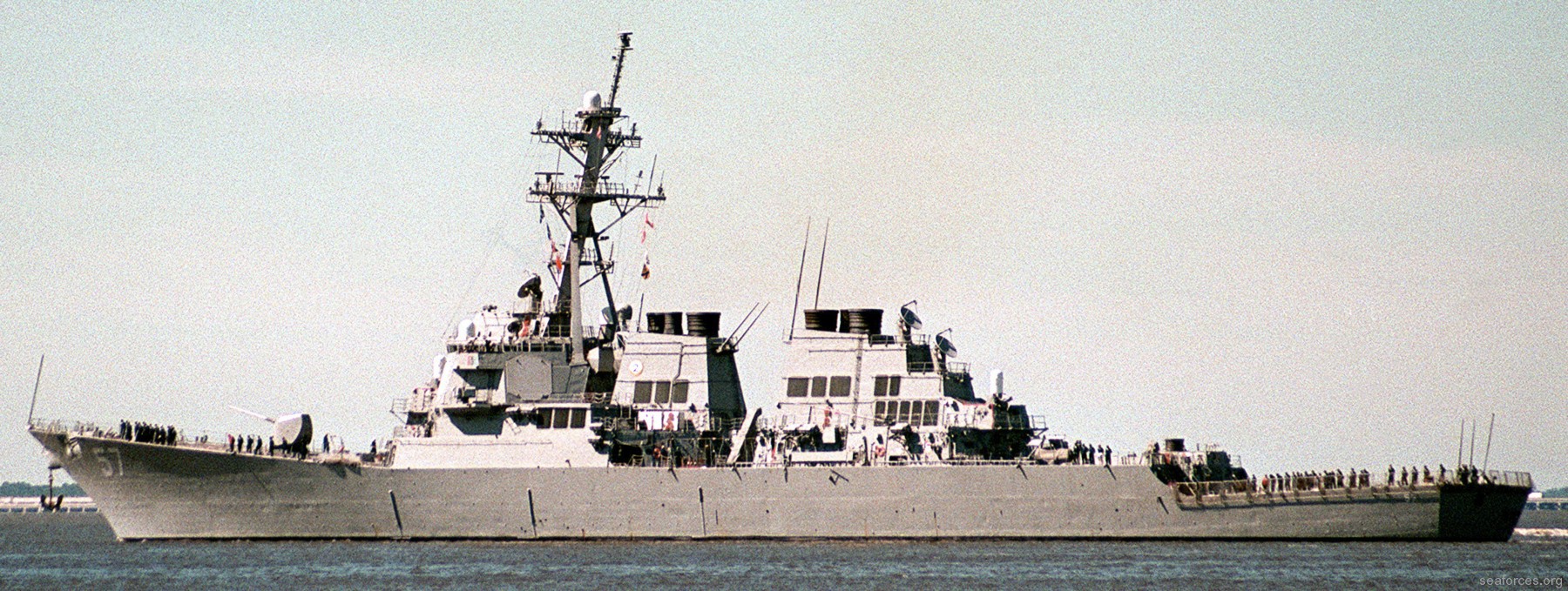 ddg-57 uss mitscher guided missile destroyer us navy 91