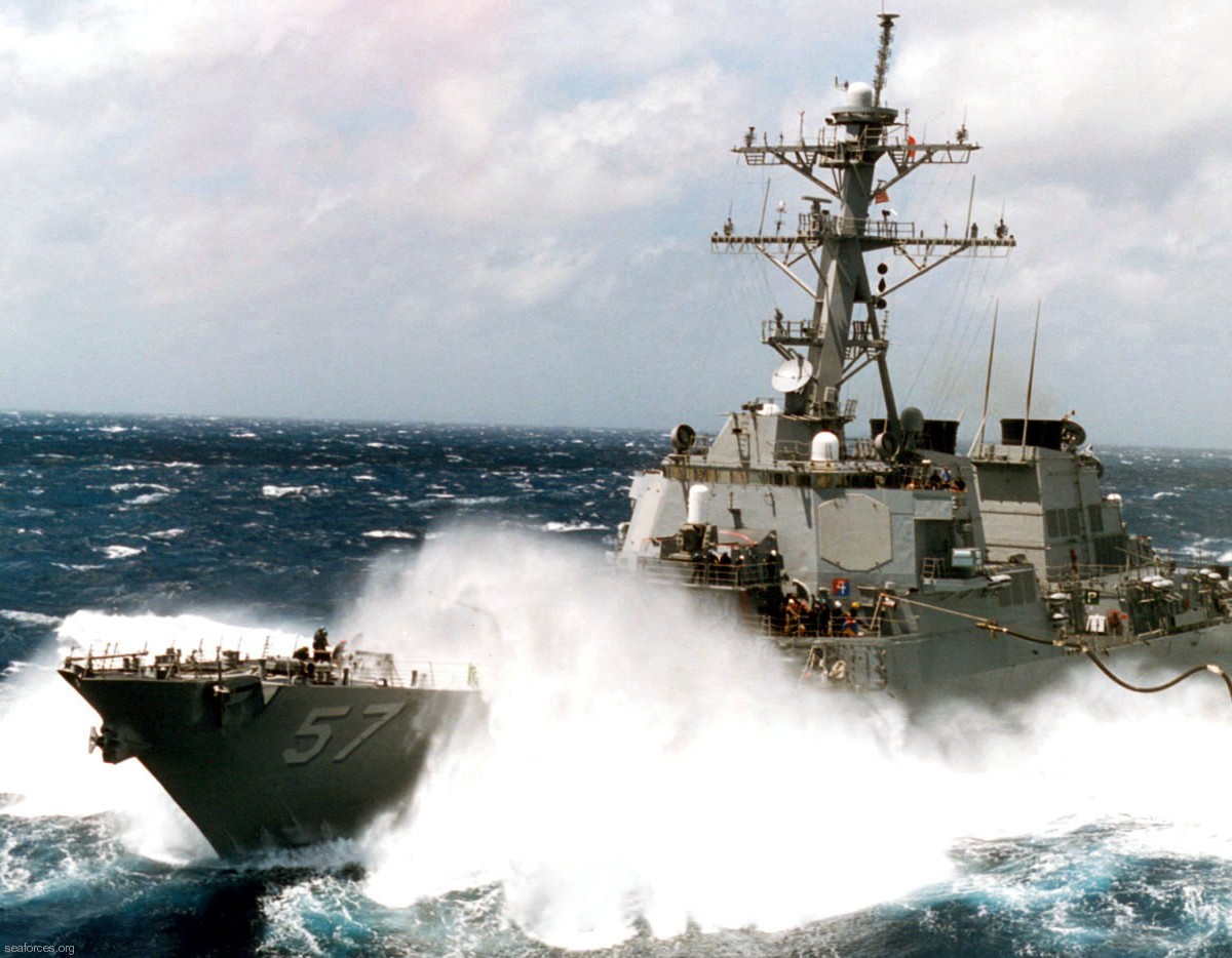 ddg-57 uss mitscher guided missile destroyer us navy 92