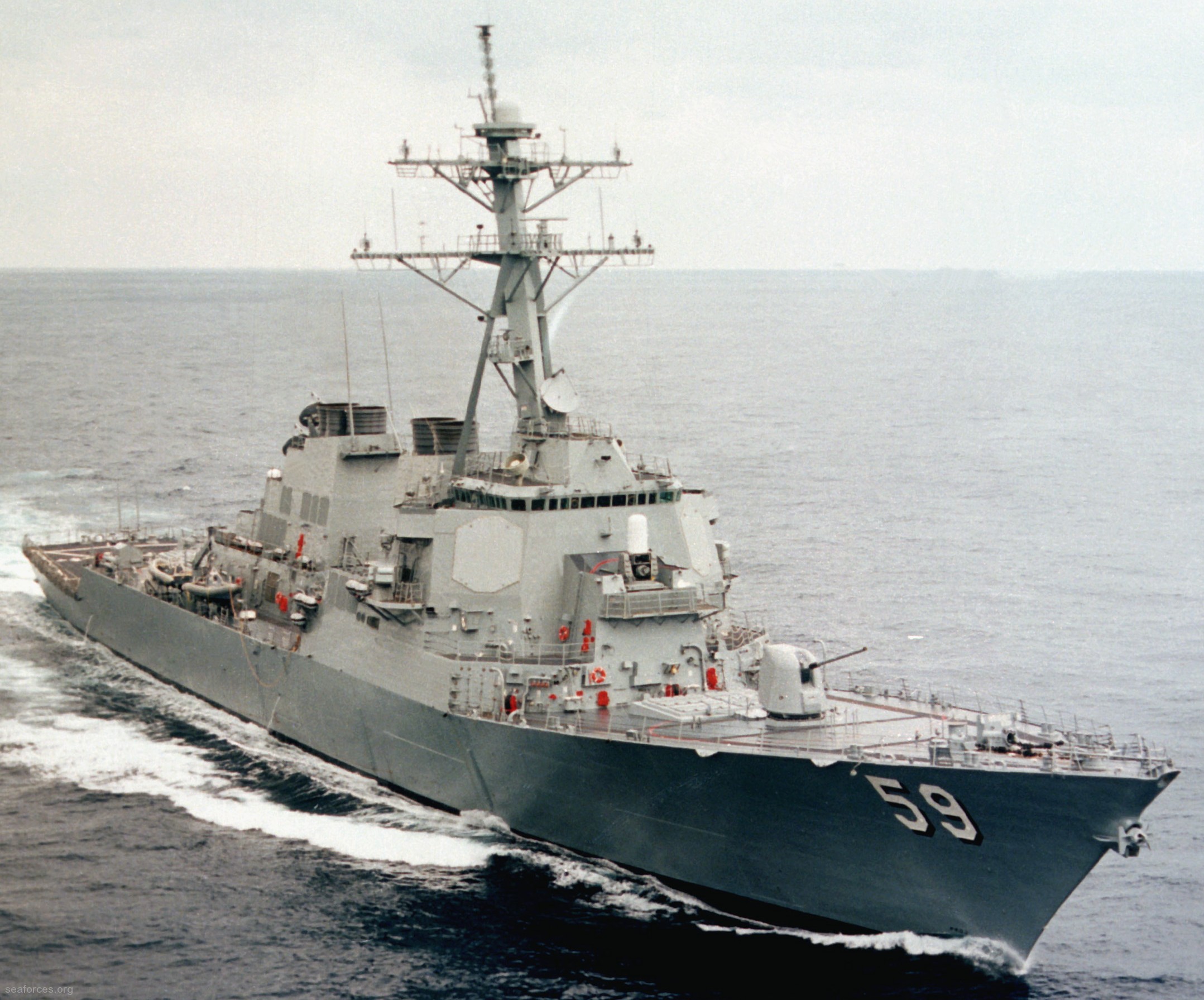 ddg-59 uss russell guided missile destroyer us navy 53