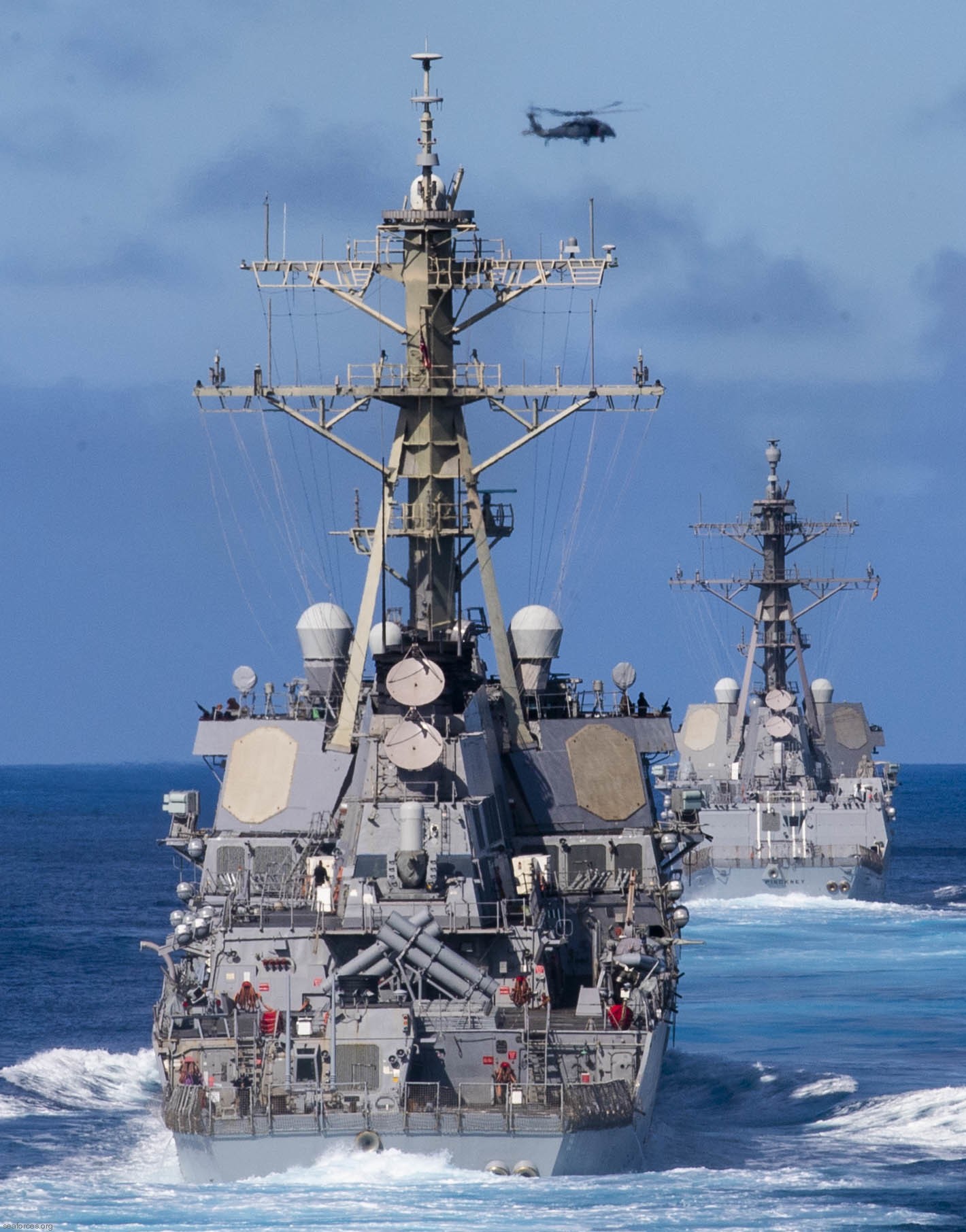 ddg-59 uss russell arleigh burke class guided missile destroyer us navy aegis 59