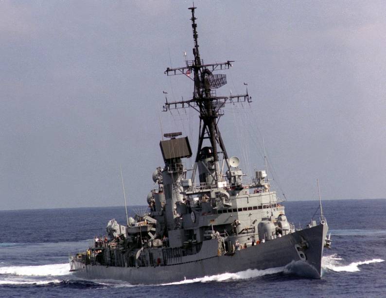 DDG-6 USS Barney - Charles F. Adams class guided missile destroyer