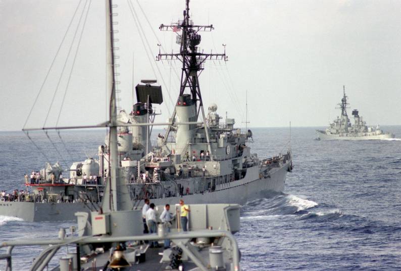 DDG-6 USS Barney - Charles F. Adams class guided missile destroyer