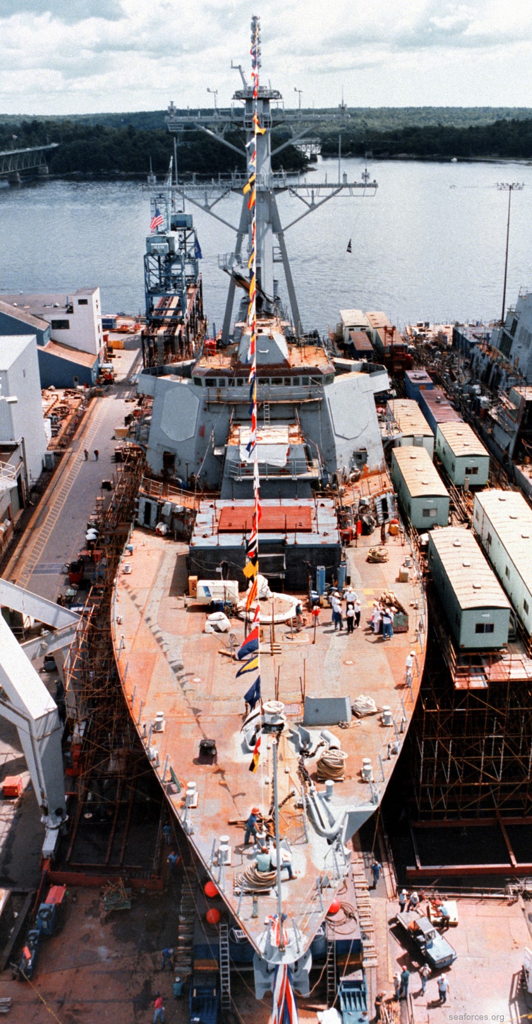 ddg-60 uss paul hamilton guided missile destroyer us navy 61 bath iron works maine