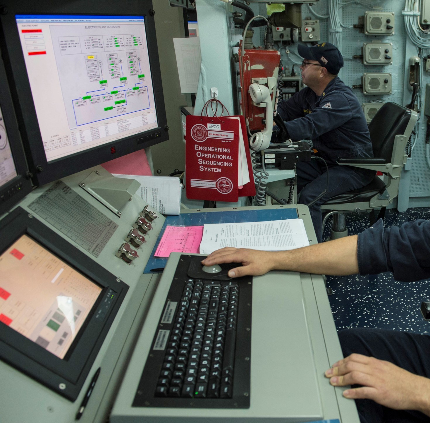 ddg-61 uss ramage guided missile destroyer arleigh burke class aegis us navy propulsion control 28