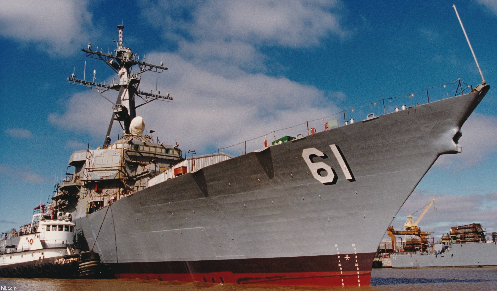 ddg-61 uss ramage guided missile destroyer arleigh burke class aegis us navy launching ingalls pascagoula 75