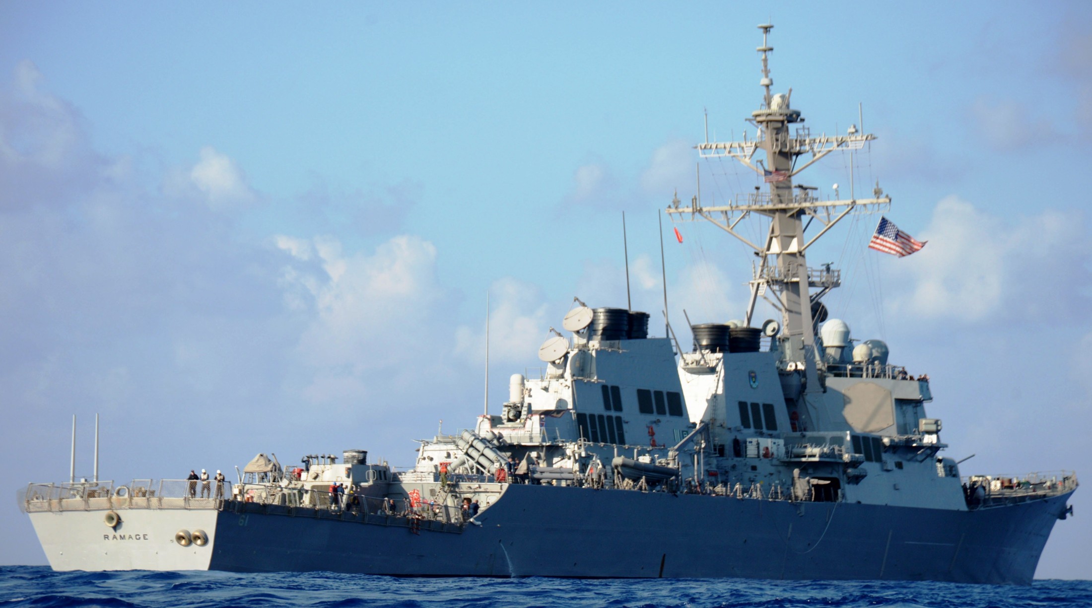 ddg-61 uss ramage guided missile destroyer arleigh burke class aegis us navy mediterranean sea 79