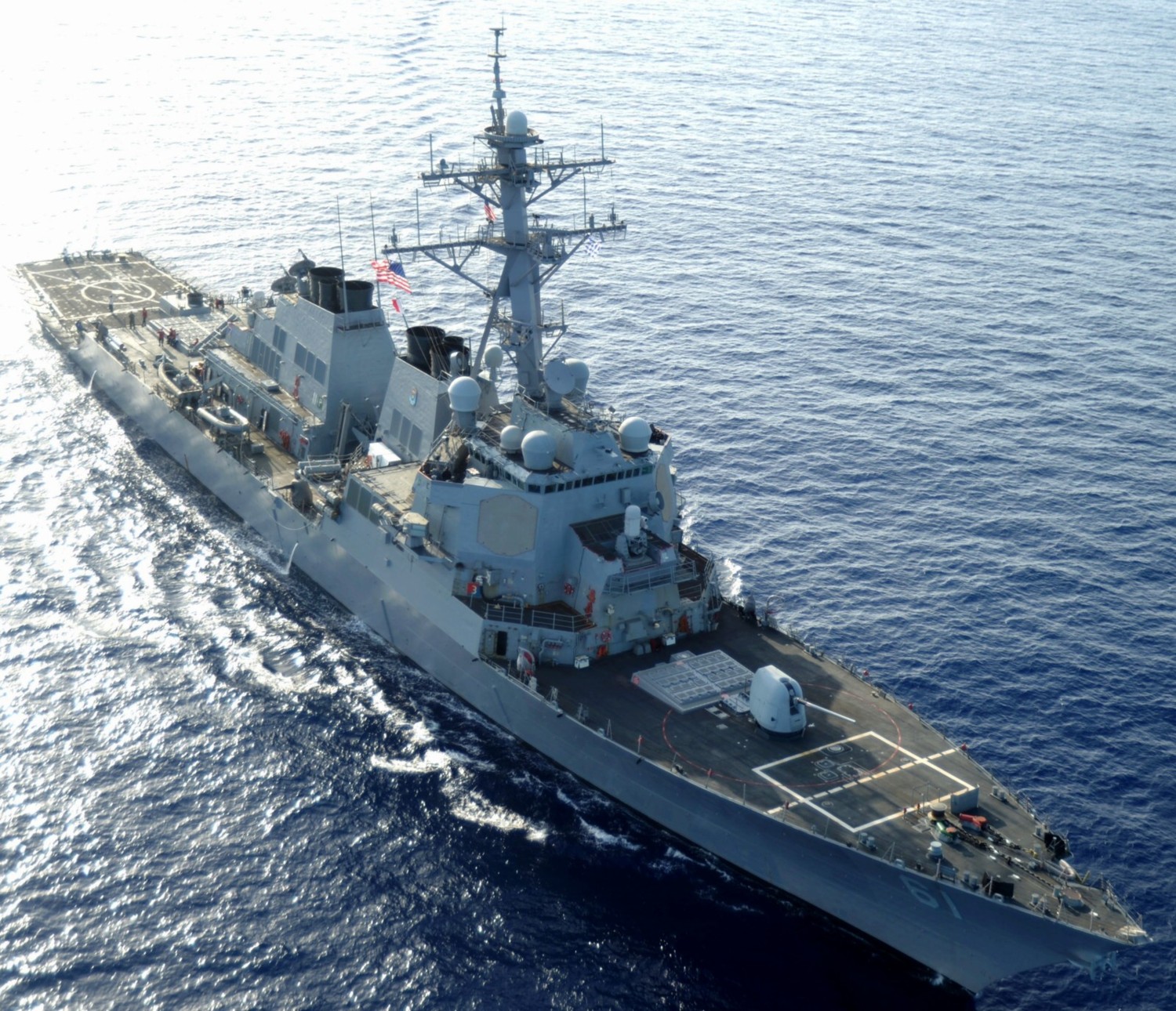 ddg-61 uss ramage guided missile destroyer arleigh burke class aegis us navy mediterranean sea 87