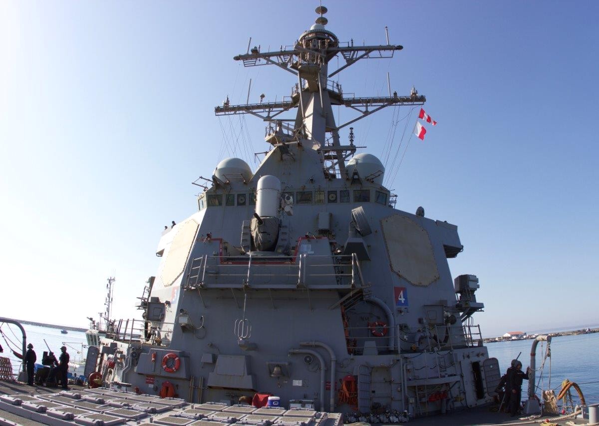 ddg-61 uss ramage guided missile destroyer arleigh burke class aegis us navy limmasol cyprus 94