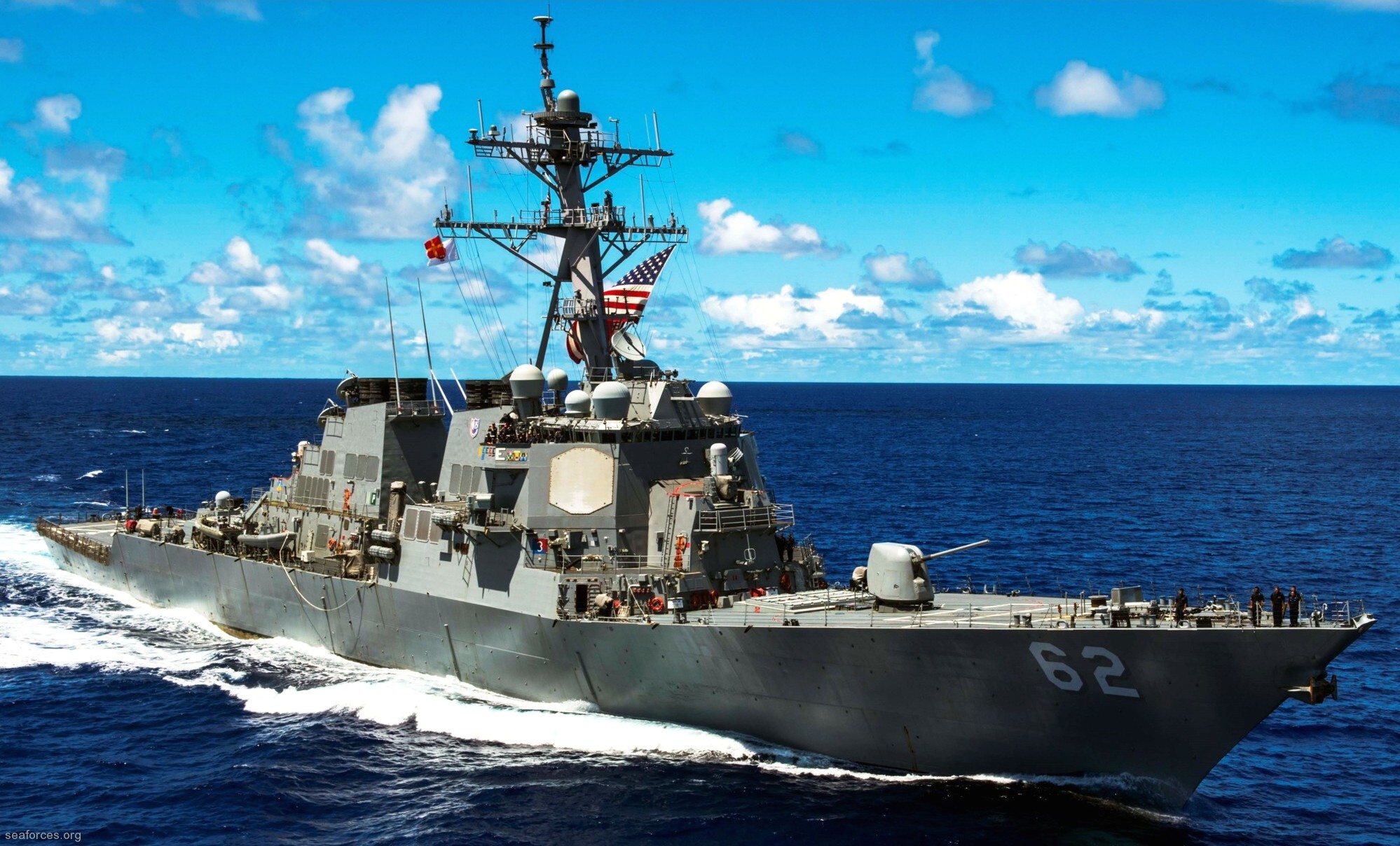 USS Fitzgerald DDG 62 Arleigh Burke class destroyer US Navy