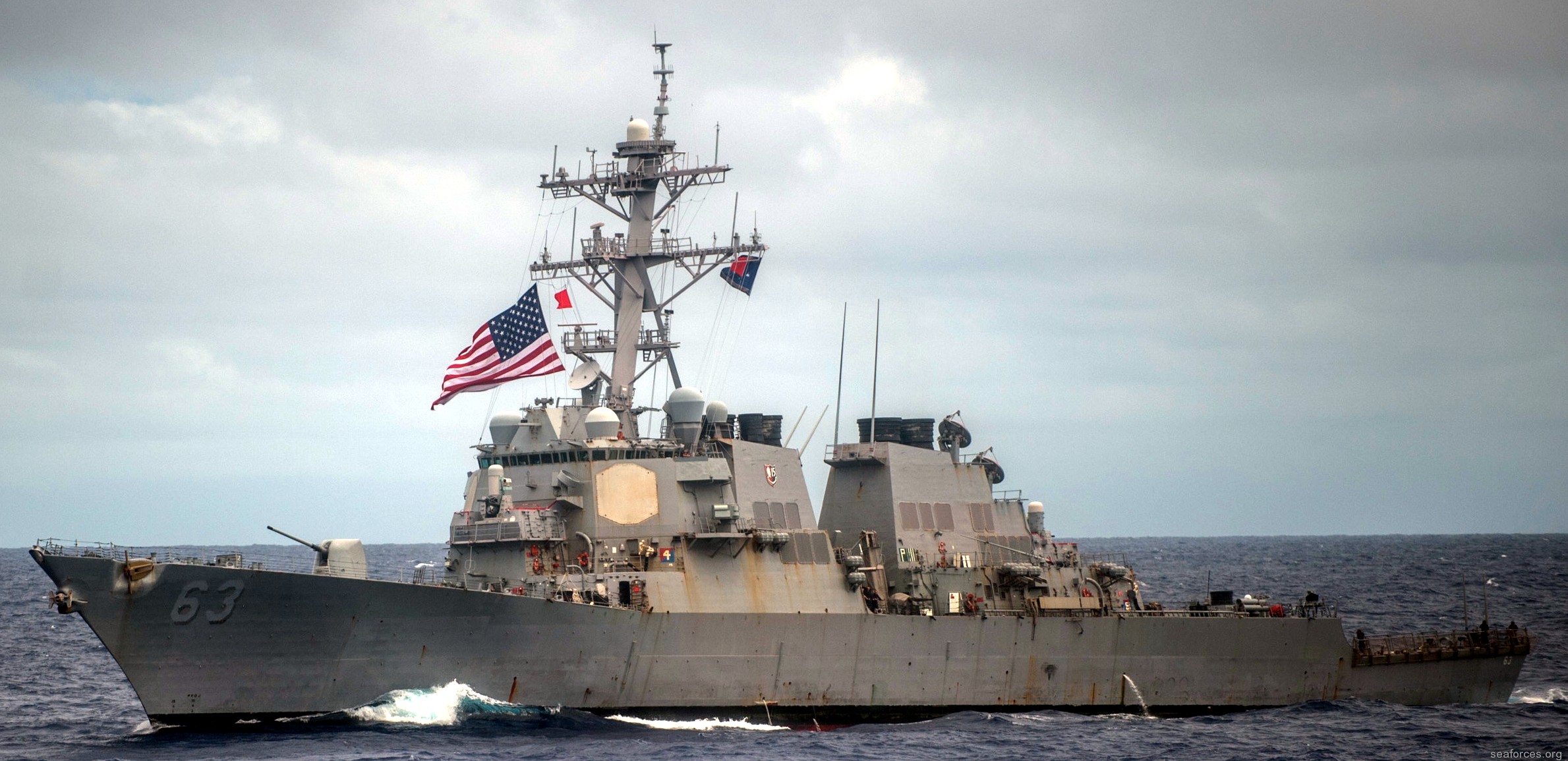 USS STETHEM DDG 63 Street Sign U S Navy USN Military 