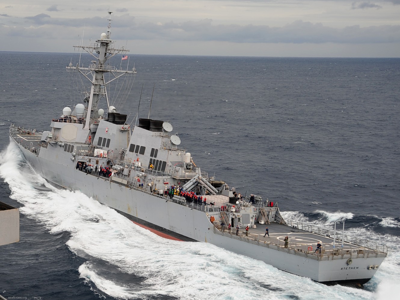 ddg-63 uss stethem guided missile destroyer 42