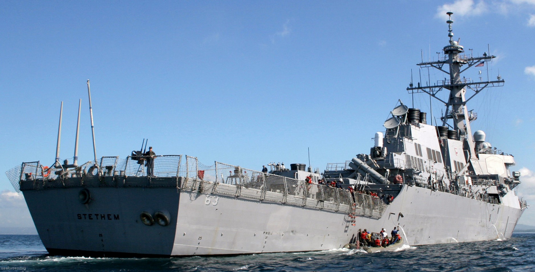 ddg-63 uss stethem guided missile destroyer 48