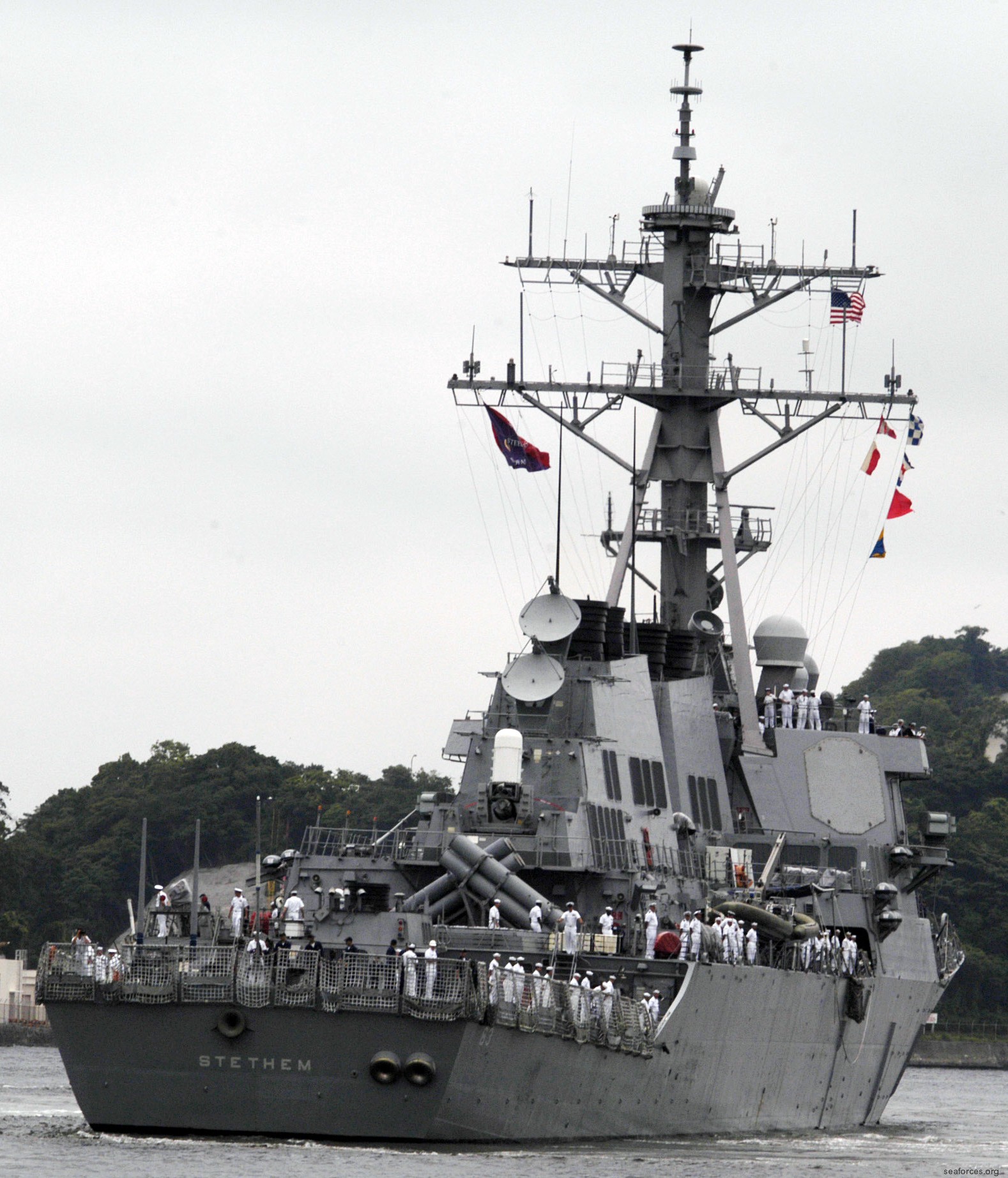 ddg-63 uss stethem guided missile destroyer 51