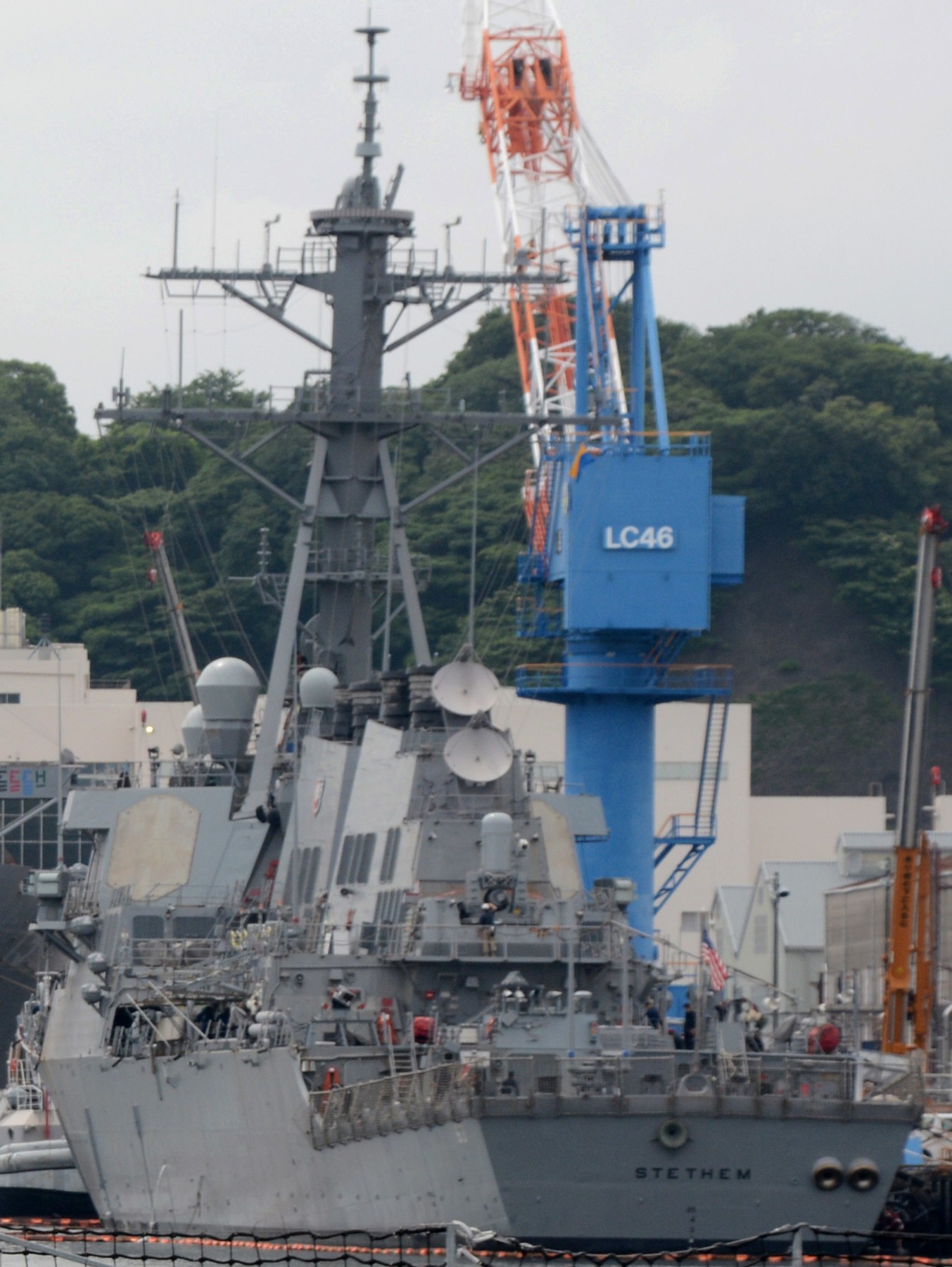 ddg-63 uss stethem guided missile destroyer fleet activities yokosuka japan june 2015