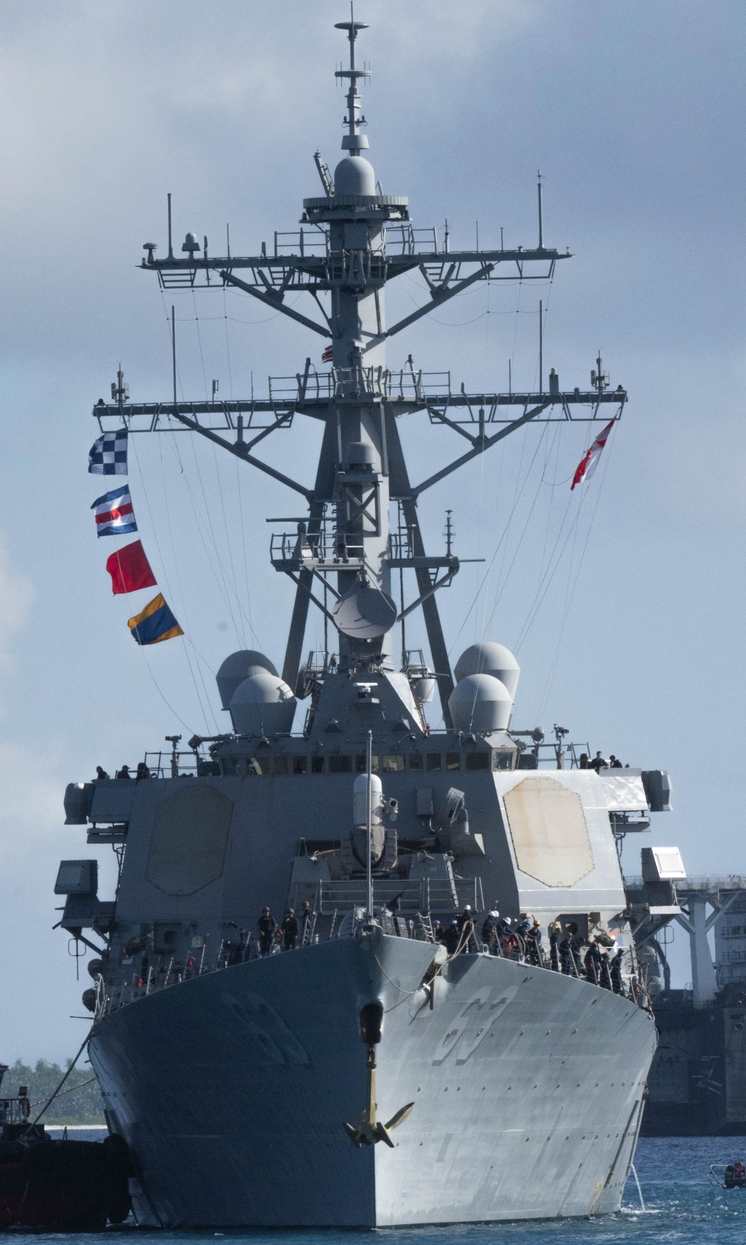 ddg-63 uss stethem guided missile destroyer diego garcia british naval support facility 2024