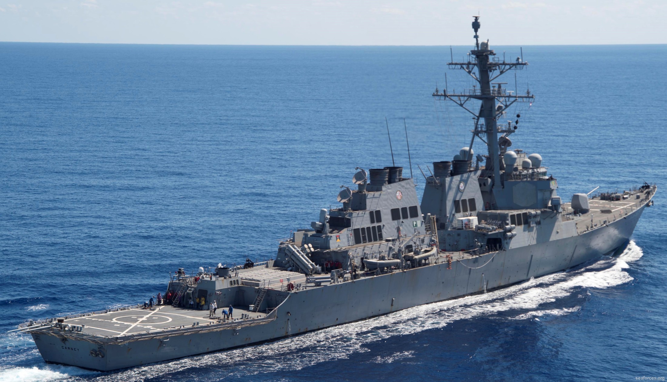 uss carney ddg-64 arleigh burke class guided missile destroyer us navy bath iron works maine 38x