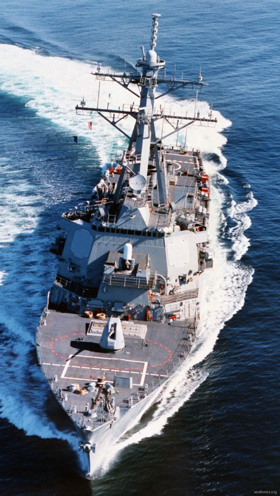 ddg-64 uss carney destroyer arleigh burke class navy 82 sea trials bath iron works
