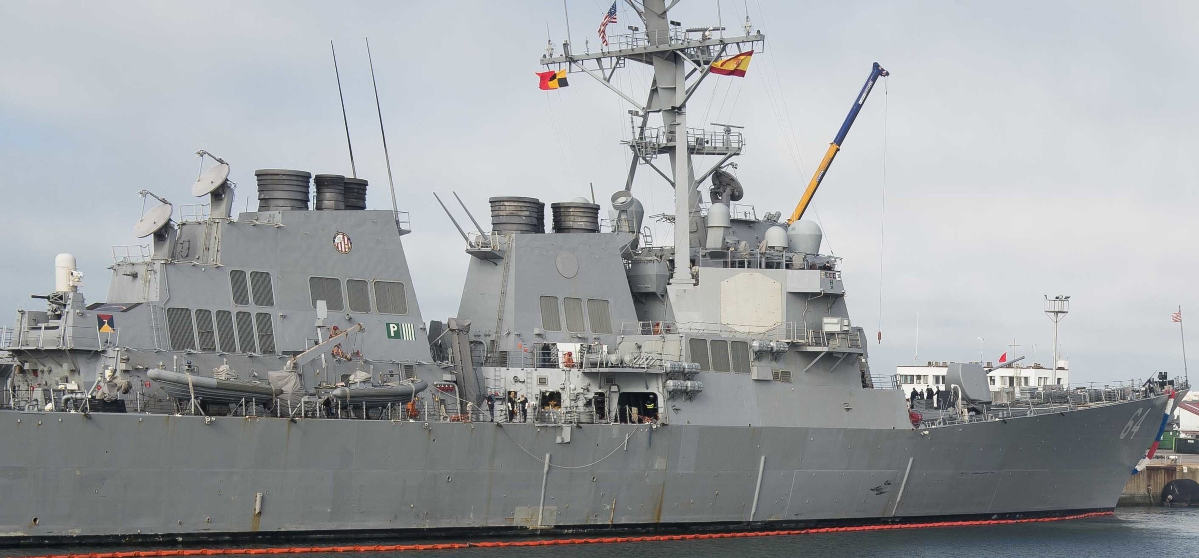 ddg-64 uss carney guided missile destroyer naval station rota spain 2016 121