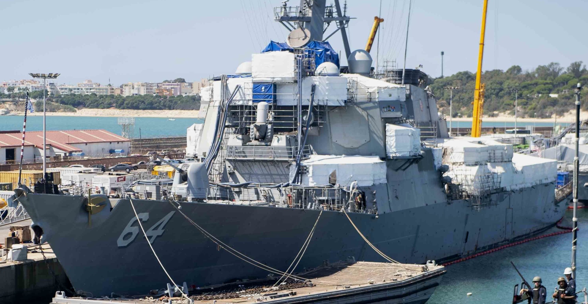 ddg-64 uss carney guided missile destroyer naval station rota spain 2019 123