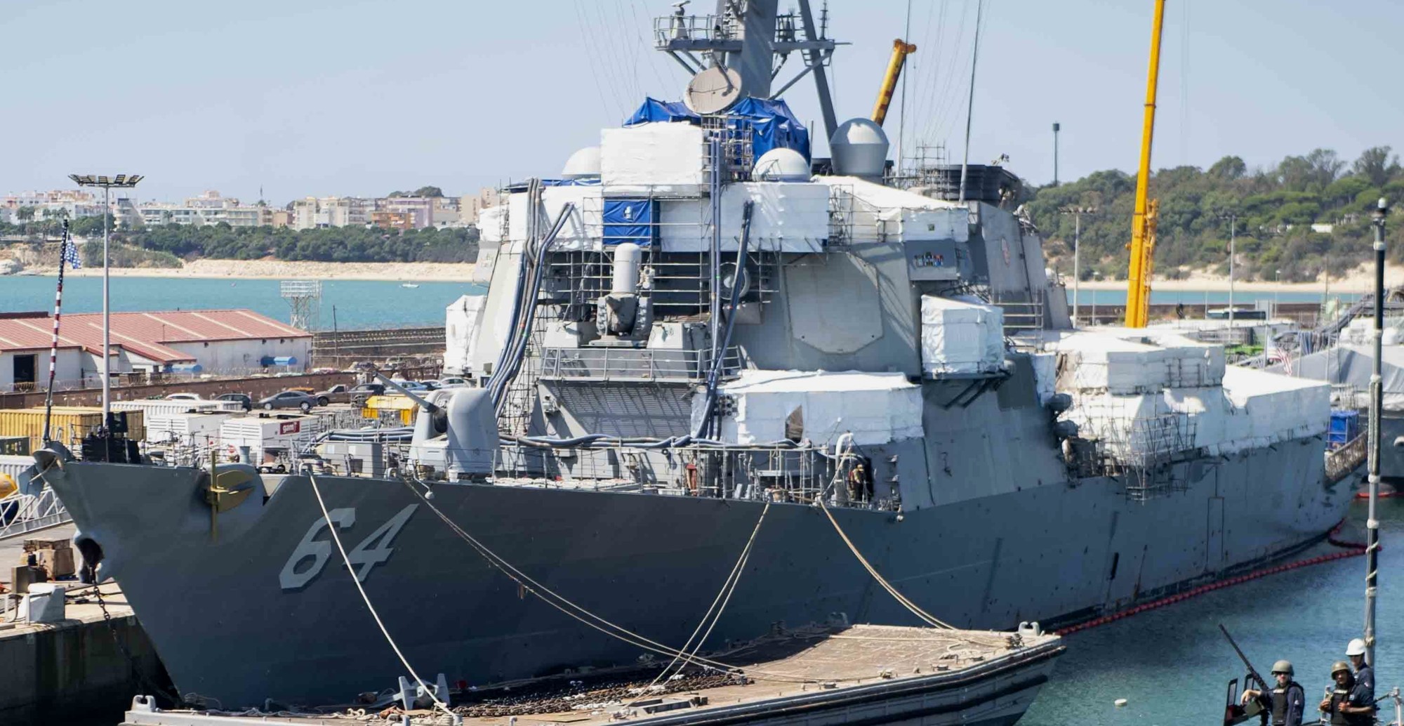 ddg-64 uss carney arleigh burke class guided missile destroyer aegis naval station rota spain 123