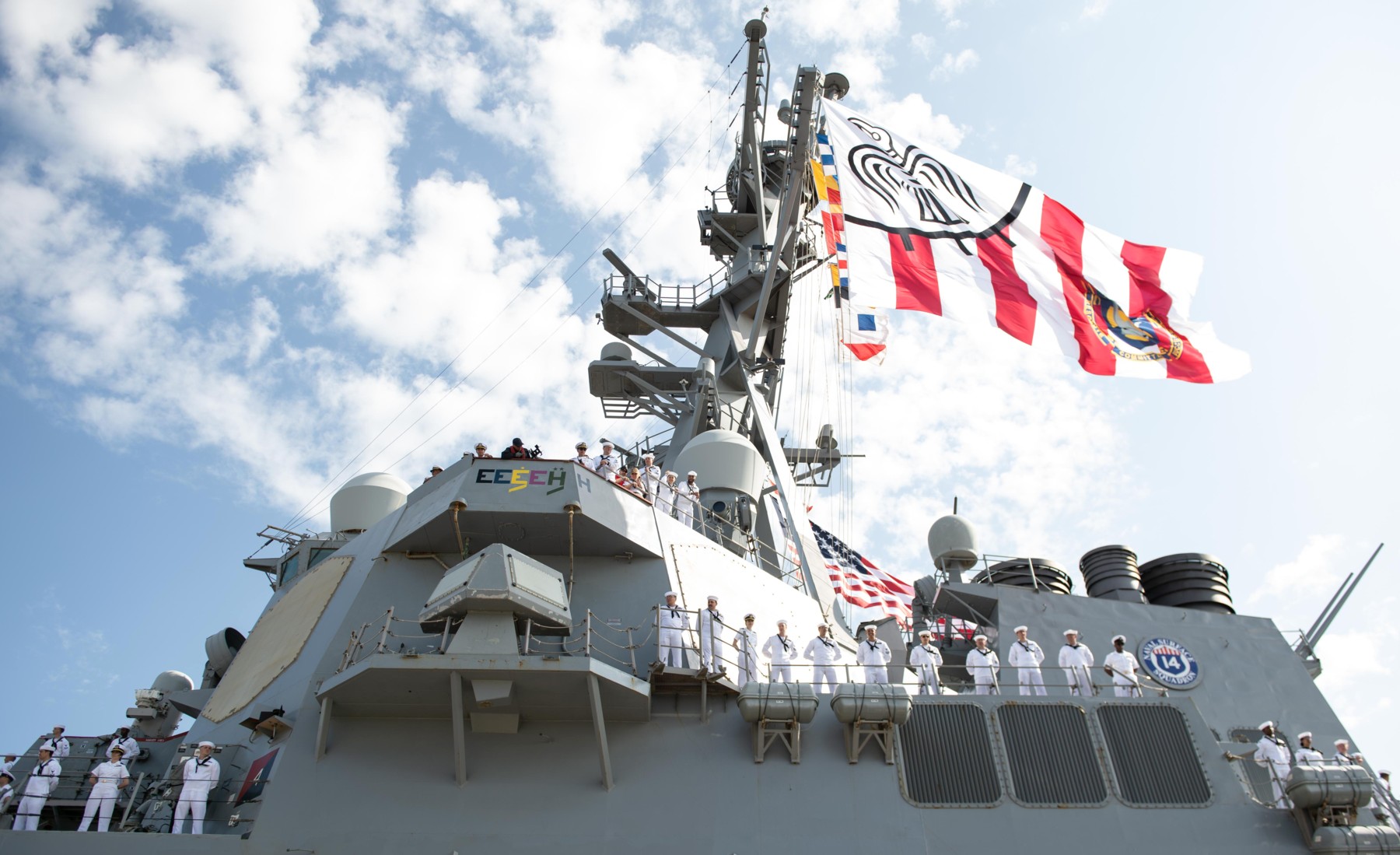 ddg-64 uss carney guided missile destroyer returning mayport florida may 2024 168