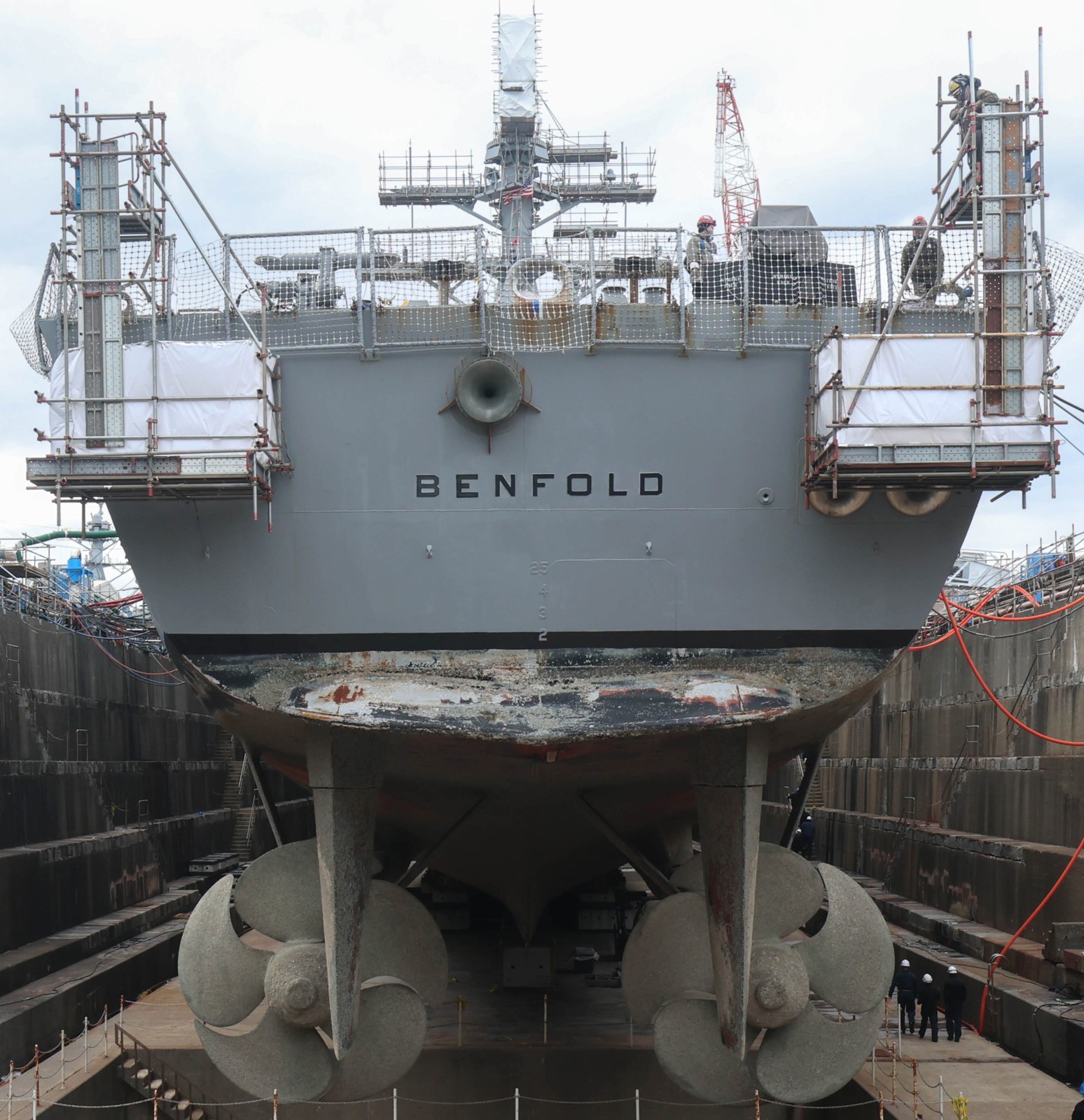 アメリカ海軍　USS BENFOLD 飾り額 アメリカ海軍 USS BENFOLD 飾り額