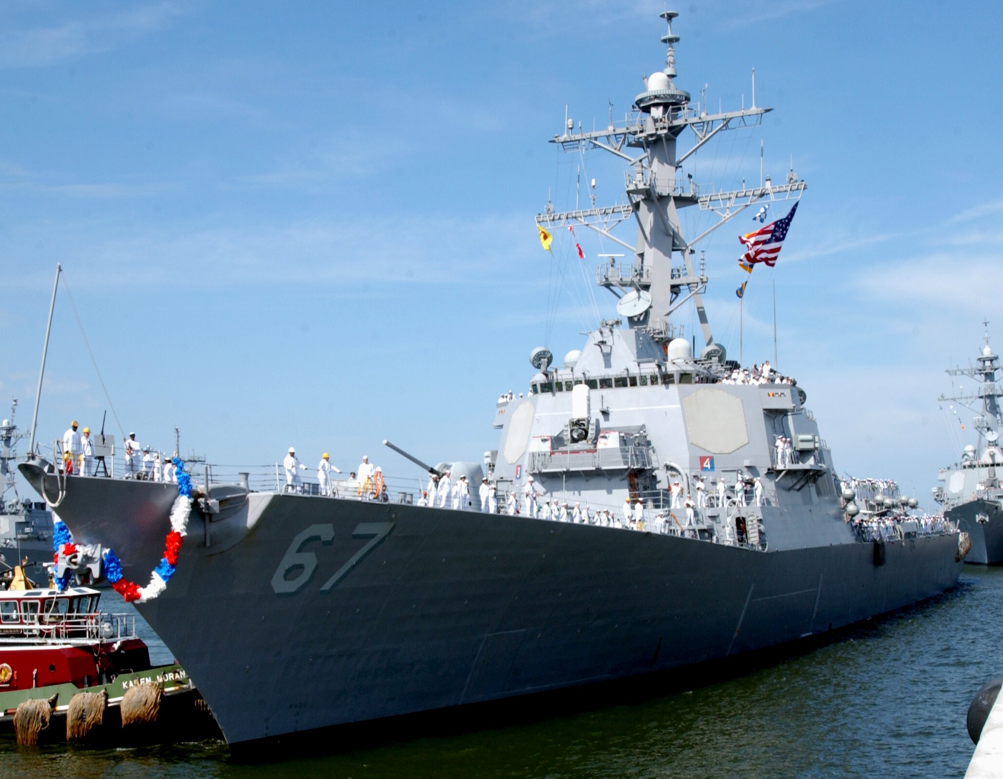 ddg-67 uss cole guided missile destroyer arleigh burke class navy aegis 37