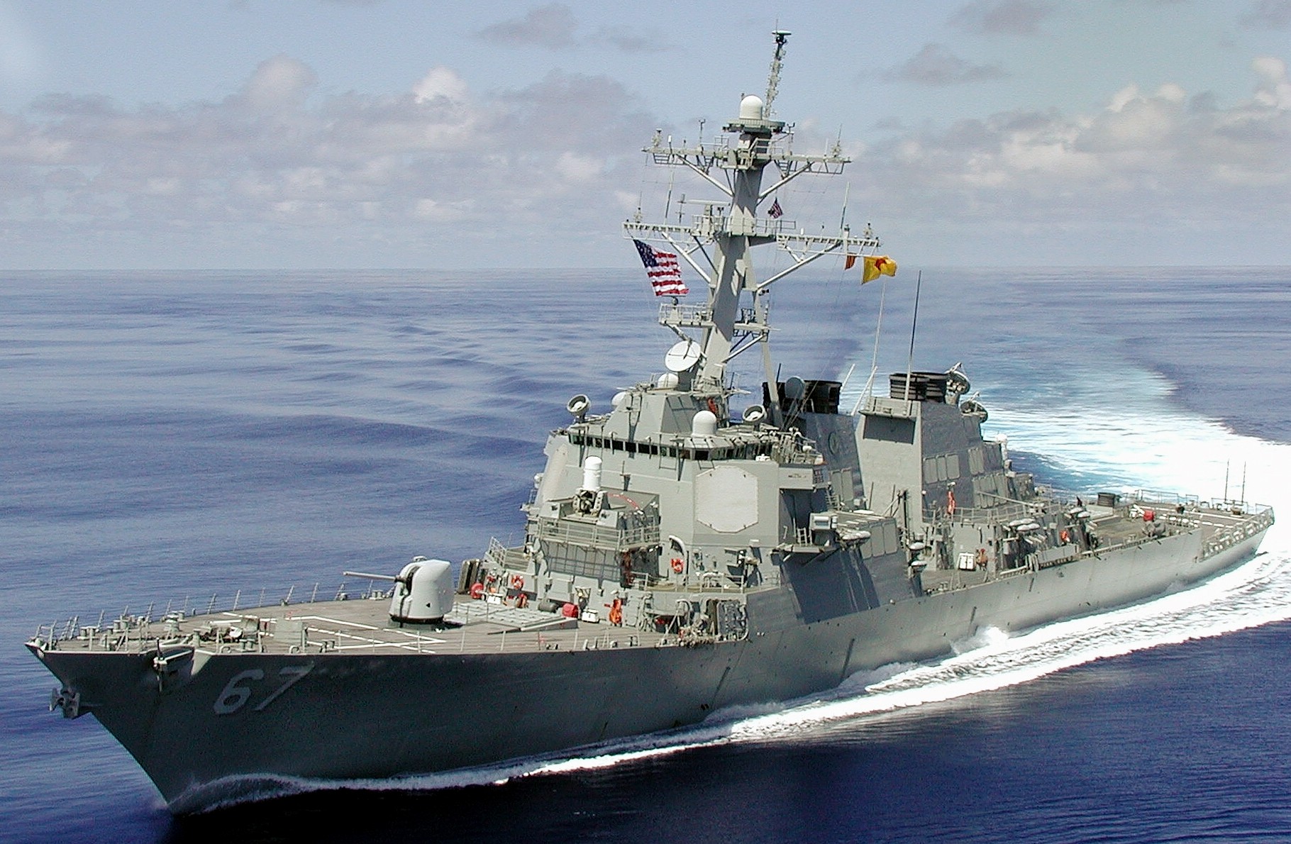 ddg-67 uss cole guided missile destroyer arleigh burke class navy aegis 50