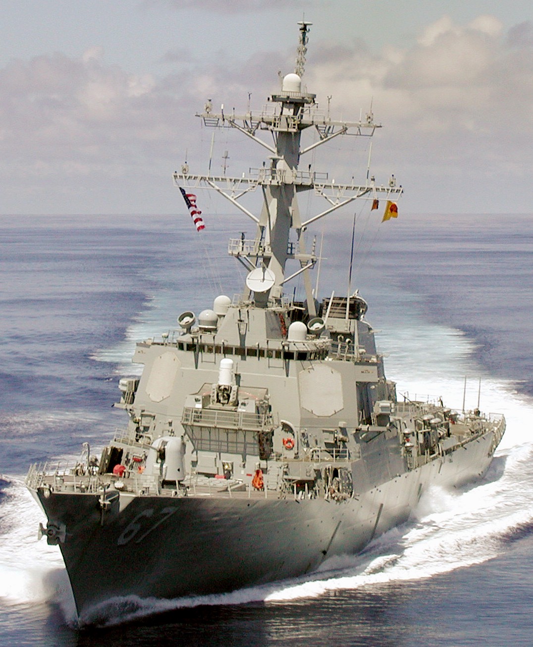 ddg-67 uss cole guided missile destroyer arleigh burke class navy aegis 53