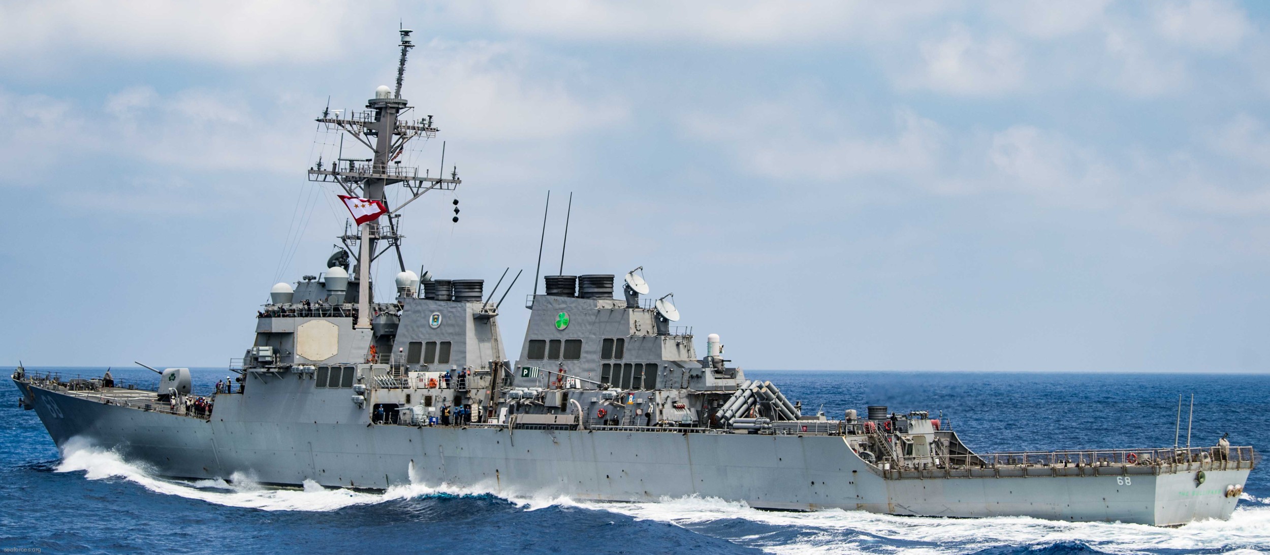 ddg-68 uss the sullivans guided missile destroyer arleigh burke class aegis 19 mediterranean sea