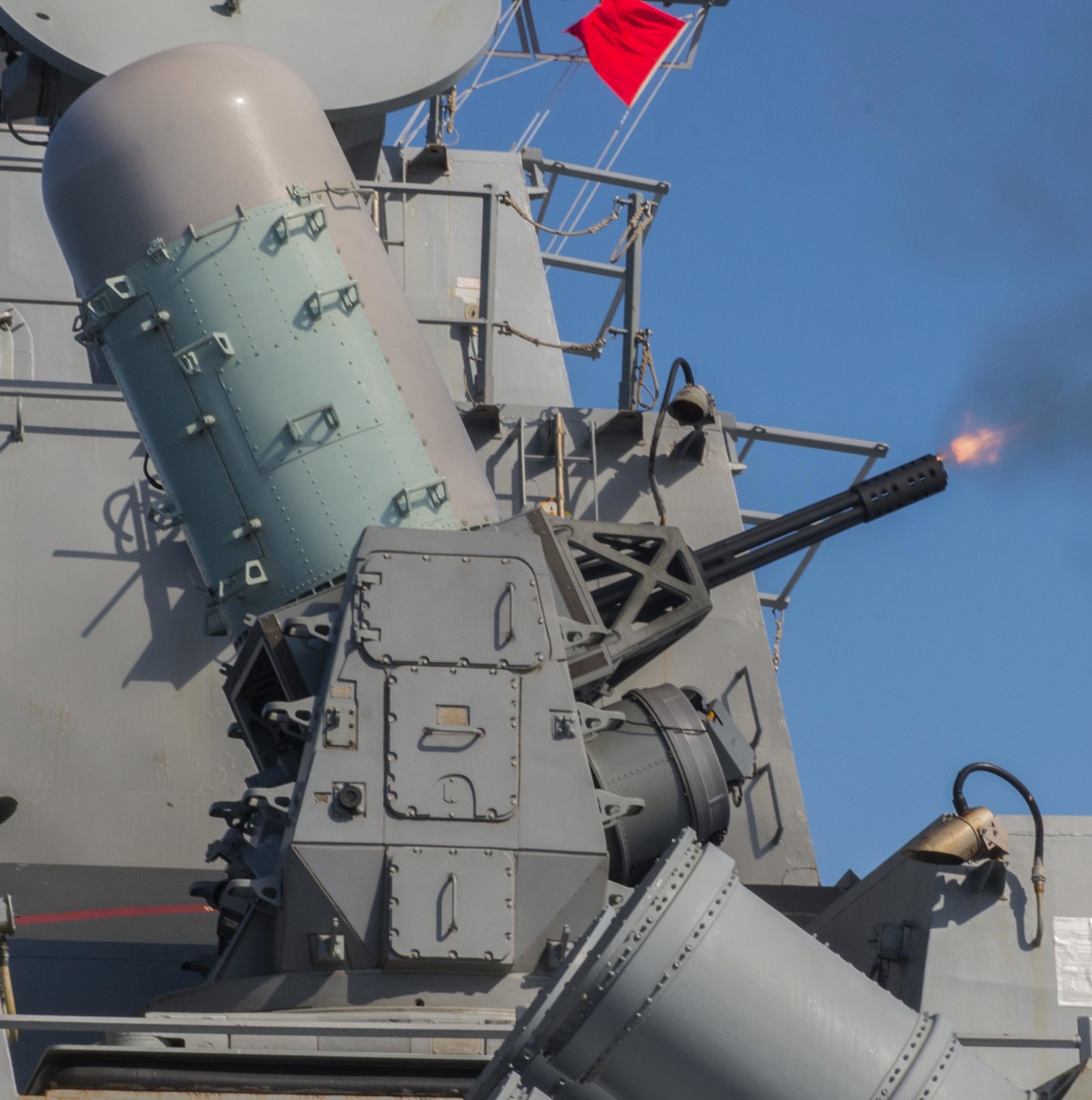 ddg-68 uss the sullivans guided missile destroyer mk.15 phalanx ciws fire 2015 29