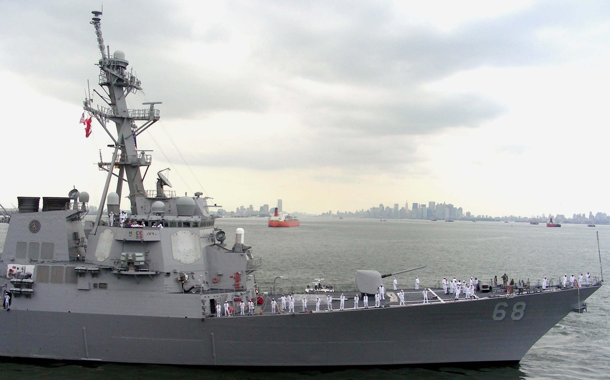 ddg-68 uss the sullivans guided missile destroyer arleigh burke class aegis 45