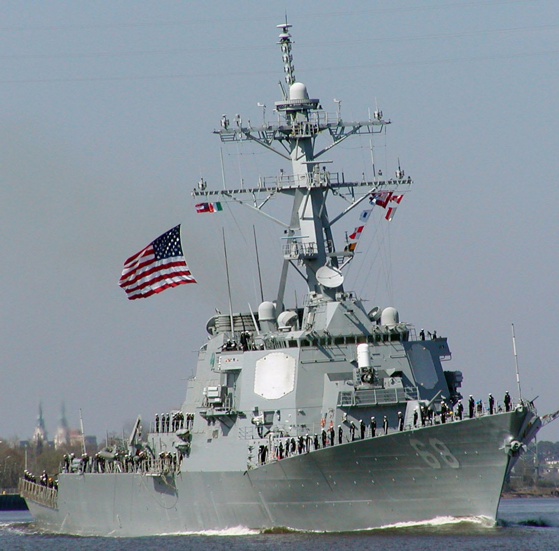 ddg-68 uss the sullivans guided missile destroyer arleigh burke class aegis 46 savannah georgia
