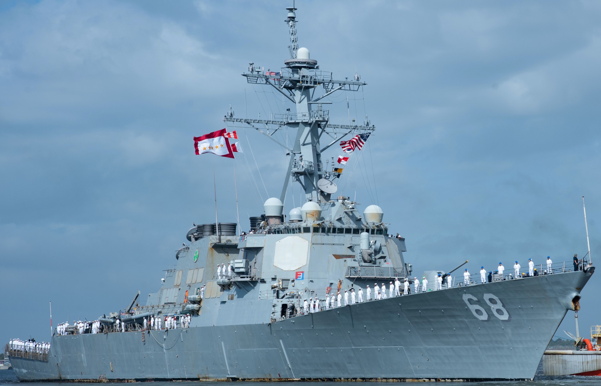 ddg-68 uss the sullivans guided missile destroyer departing mayport florida october 2022 66
