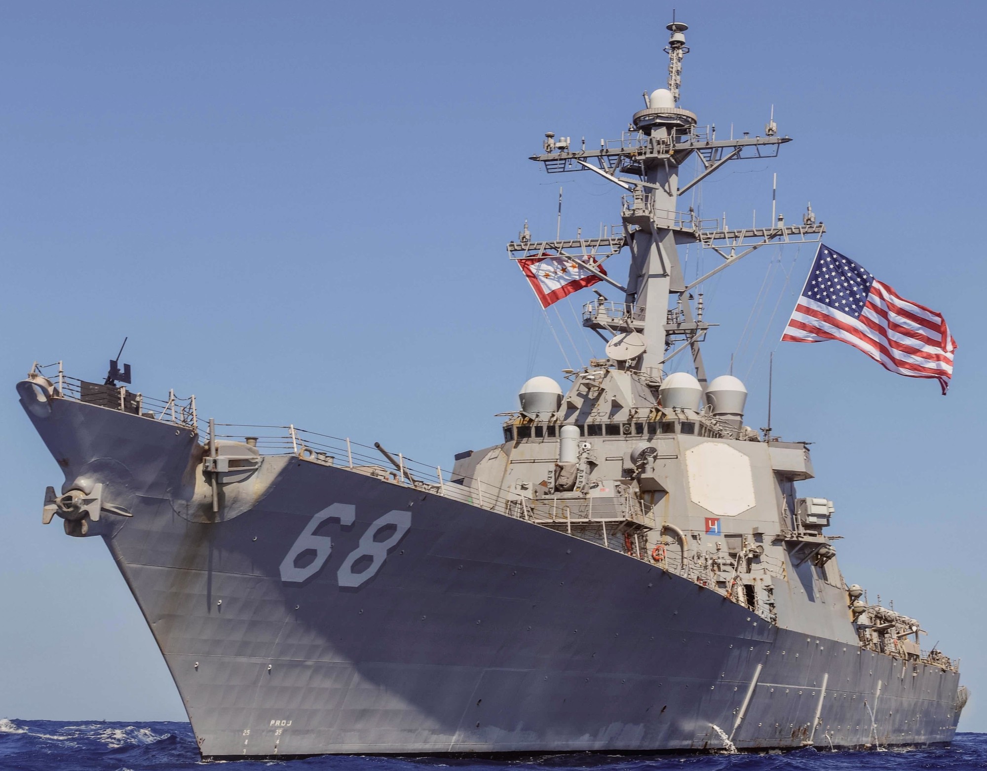 ddg-68 uss the sullivans guided missile destroyer red sea 2022 69