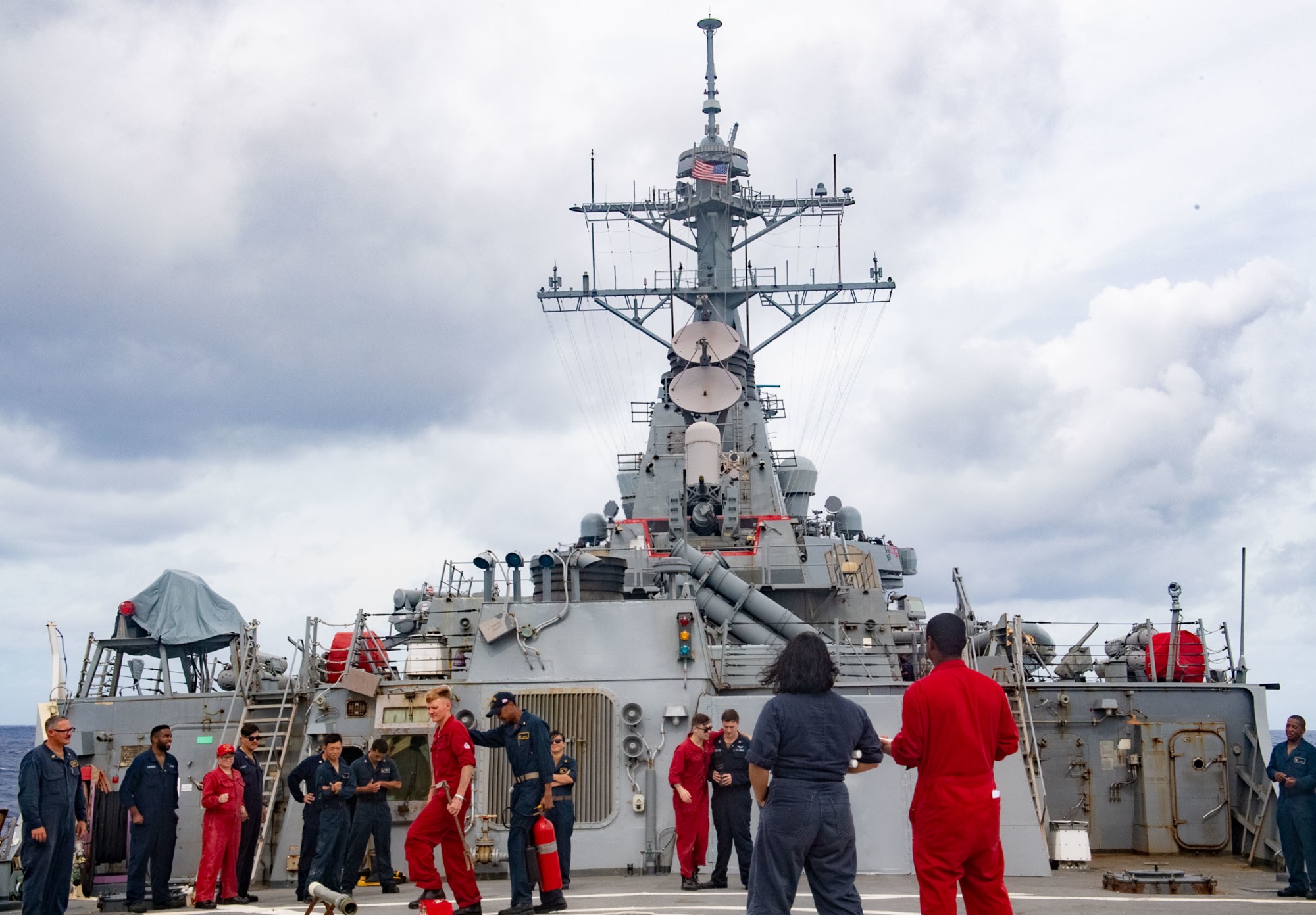ddg-69 uss milius guided missile destroyer us navy fire exercise 62