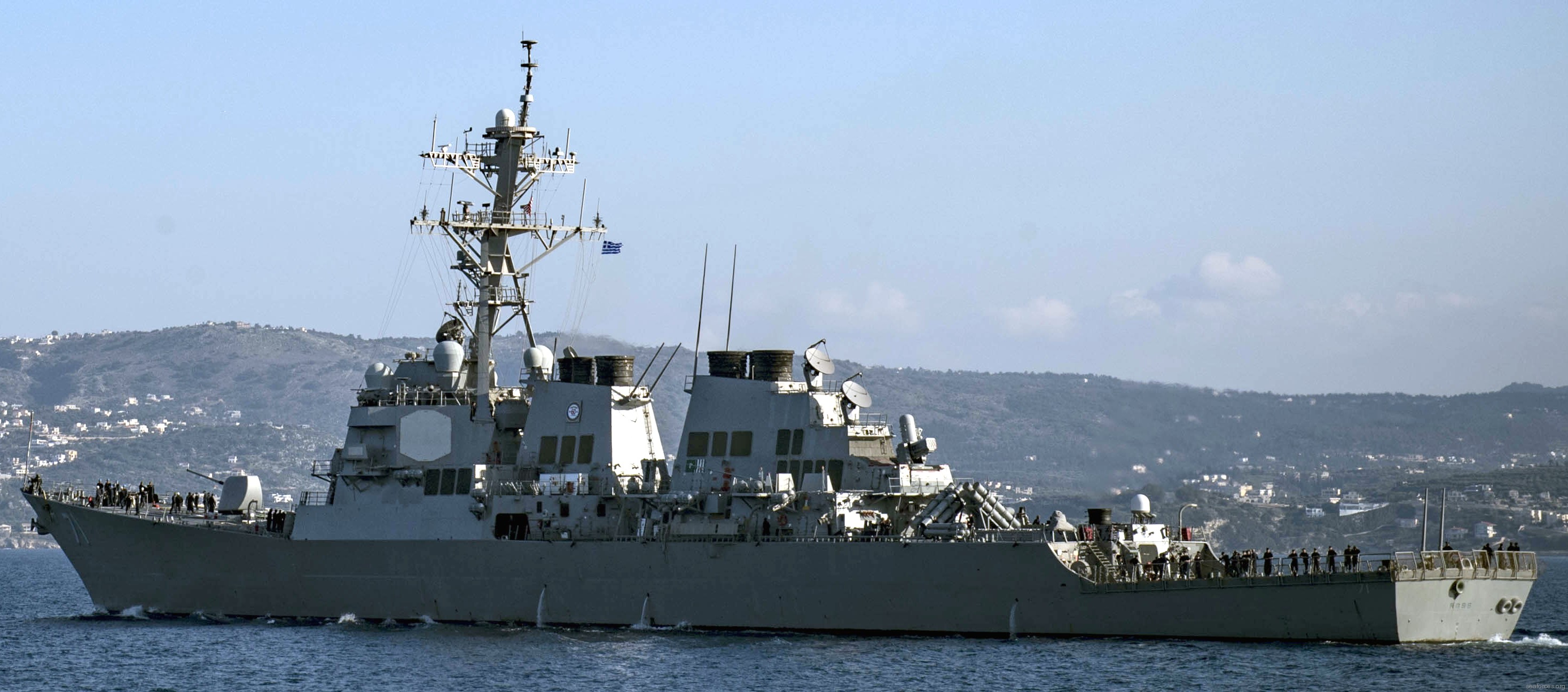ddg-71 uss ross guided missile destroyer arleigh burke class aegis bmd 17