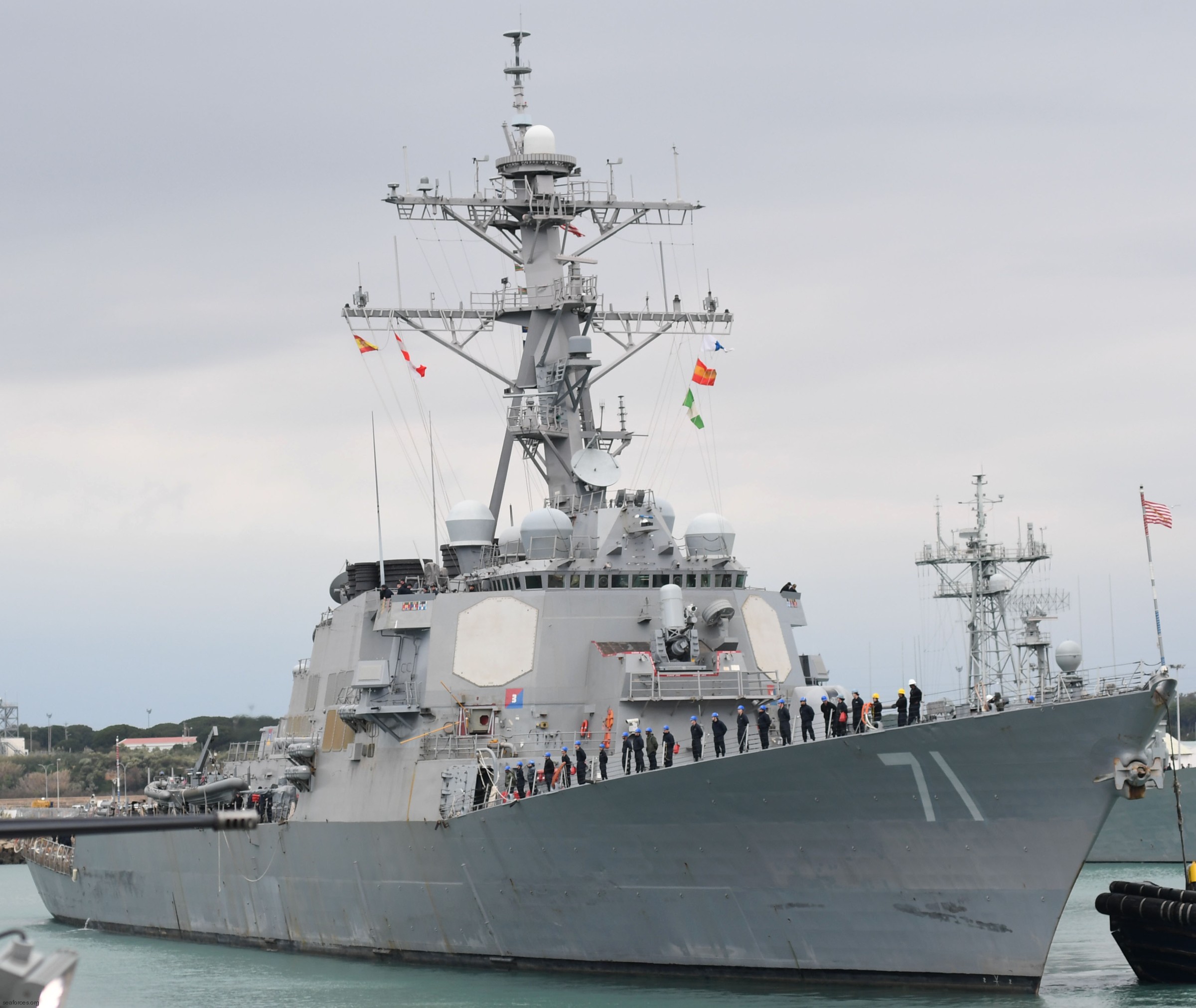 ddg-71 uss ross guided missile destroyer arleigh burke class aegis bmd 37