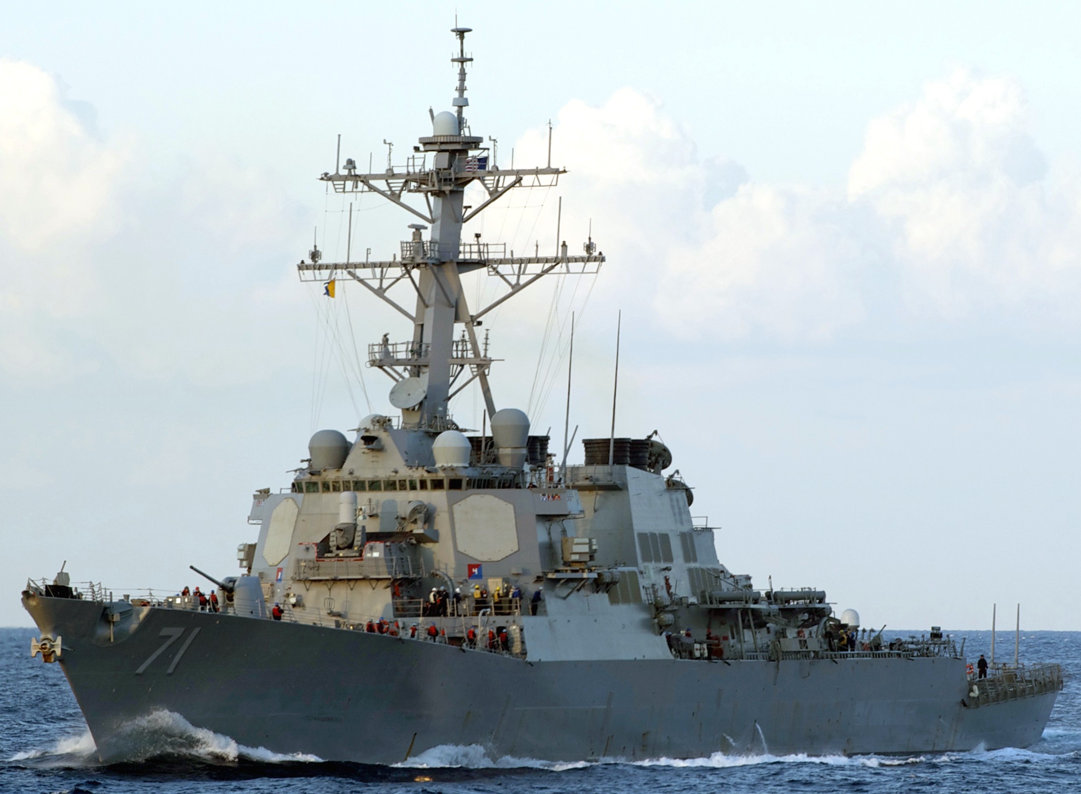 ddg-71 uss ross guided missile destroyer arleigh burke class aegis bmd 46
