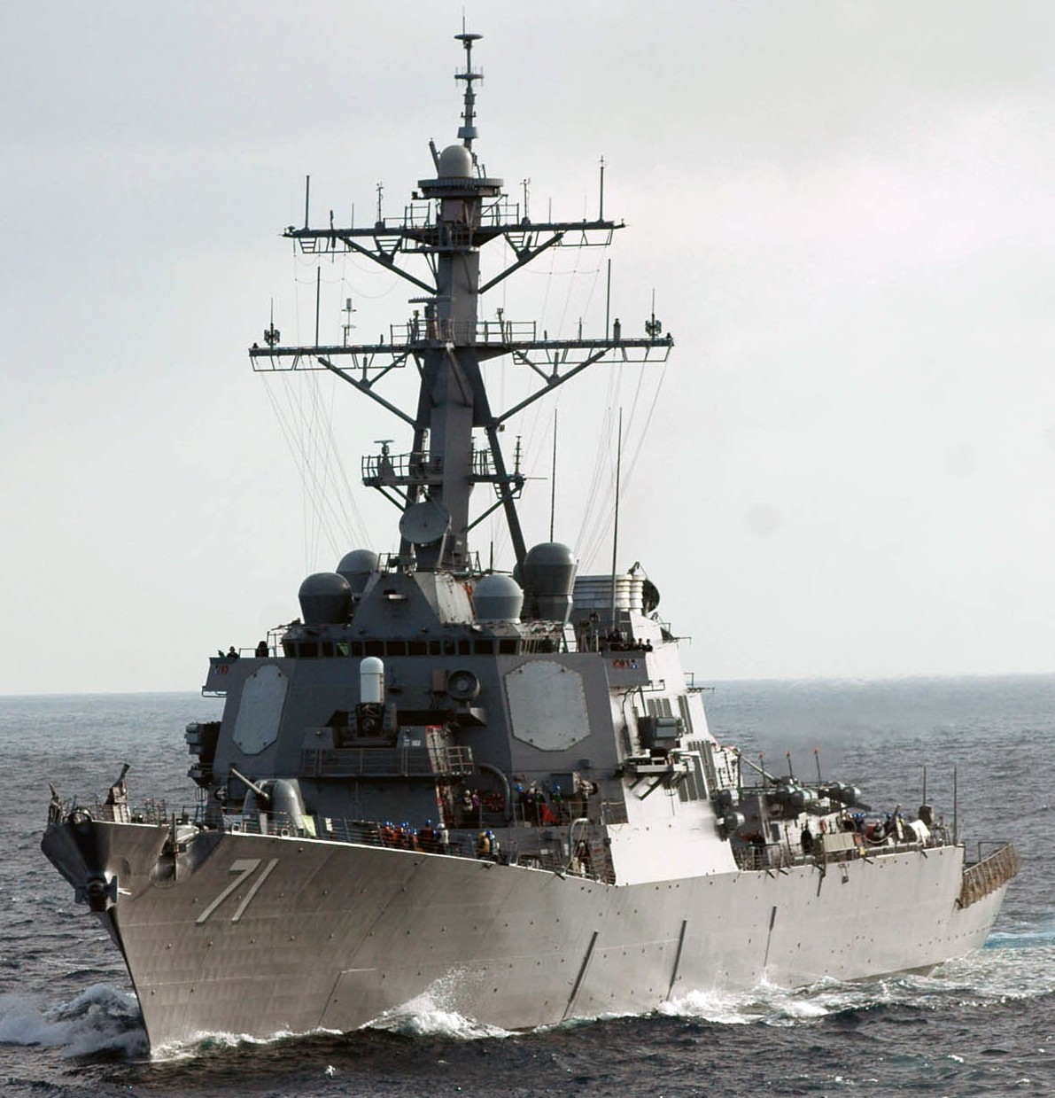 ddg-71 uss ross guided missile destroyer arleigh burke class aegis bmd 84