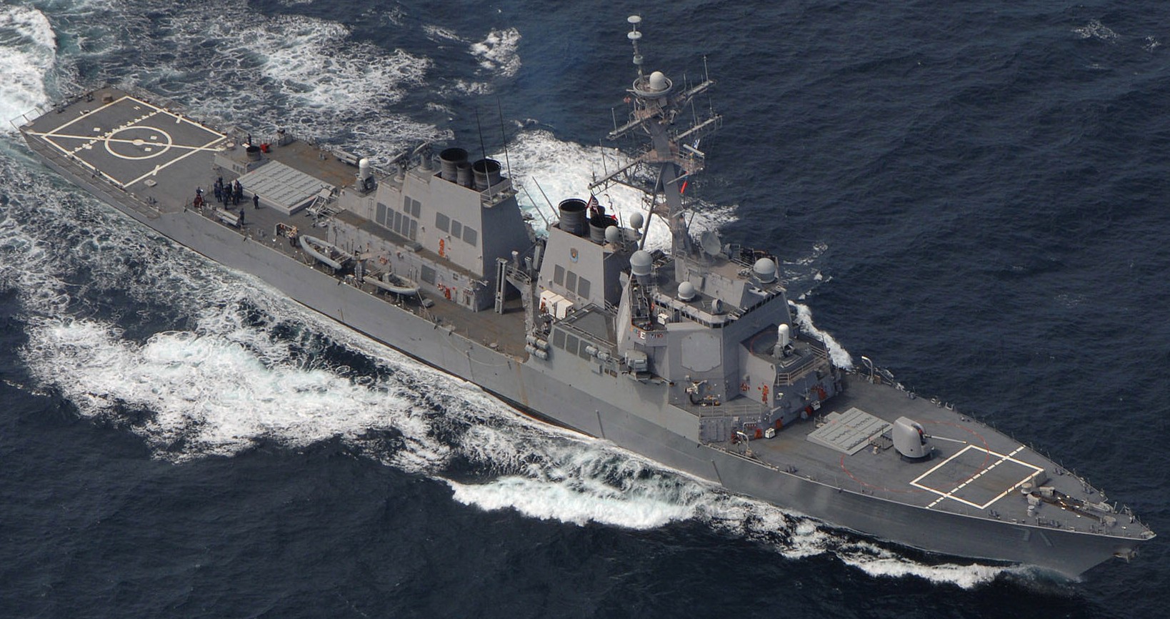 ddg-71 uss ross guided missile destroyer arleigh burke class aegis bmd 97