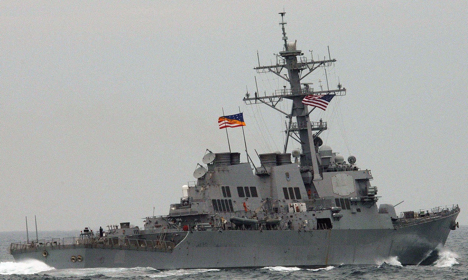 ddg-71 uss ross guided missile destroyer arleigh burke class aegis bmd 98