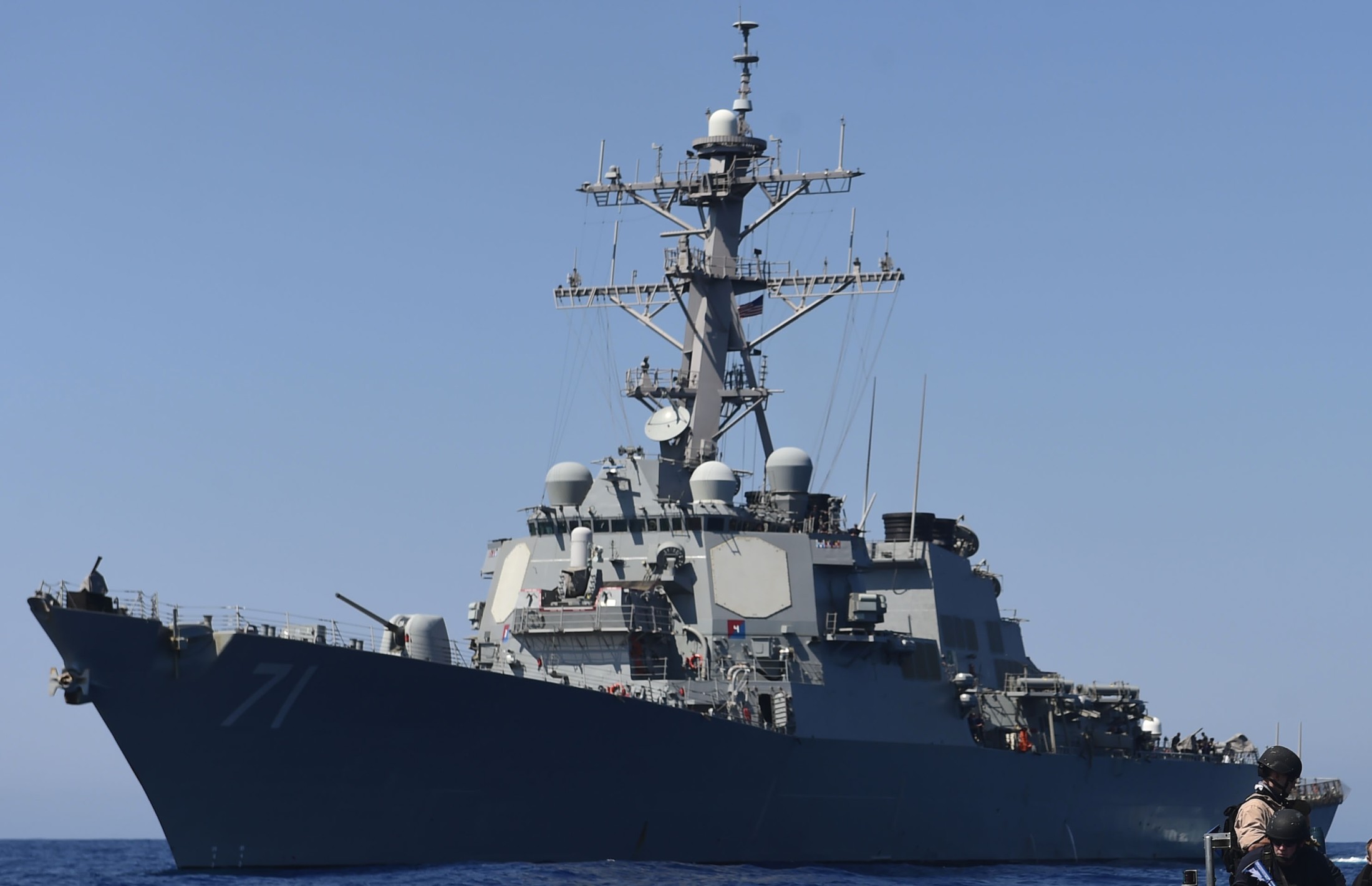 ddg-71 uss ross guided missile destroyer mediterranean sea 2016 108