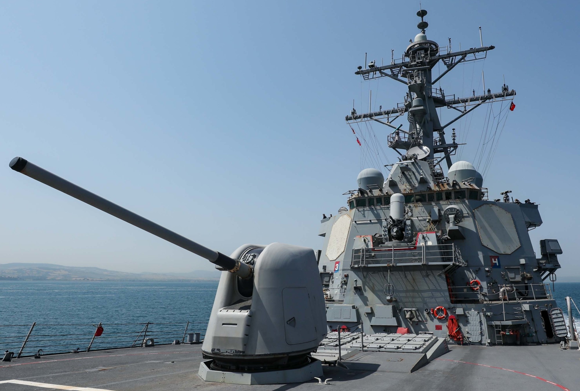 ddg-71 uss ross guided missile destroyer bosphorus strait turkey 2021 132