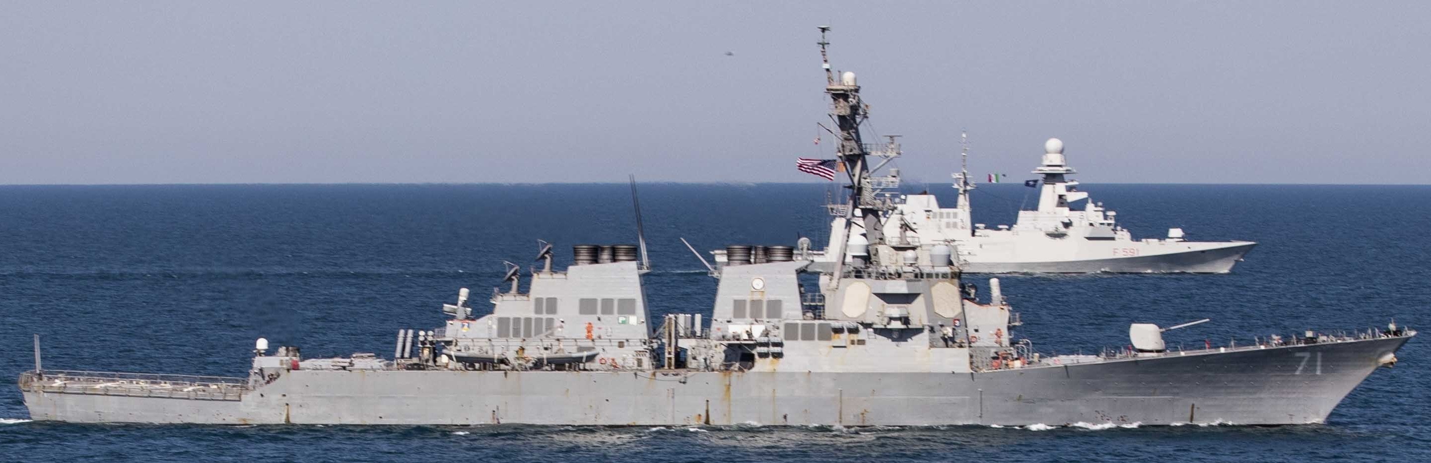 ddg-71 uss ross guided missile destroyer exercise sea breeze black sea 2021 139